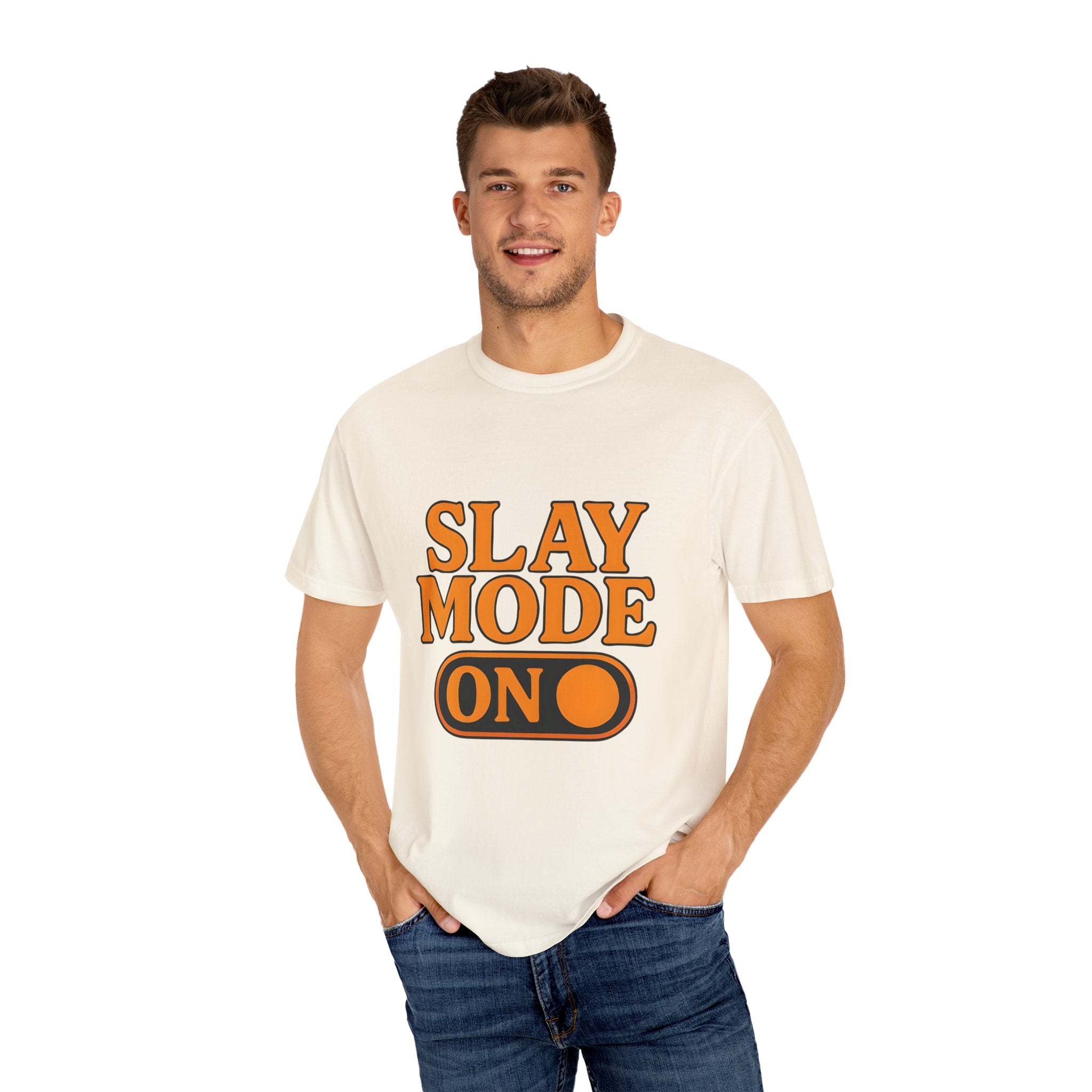 Garment-Dyed Tee - Slay Mode On