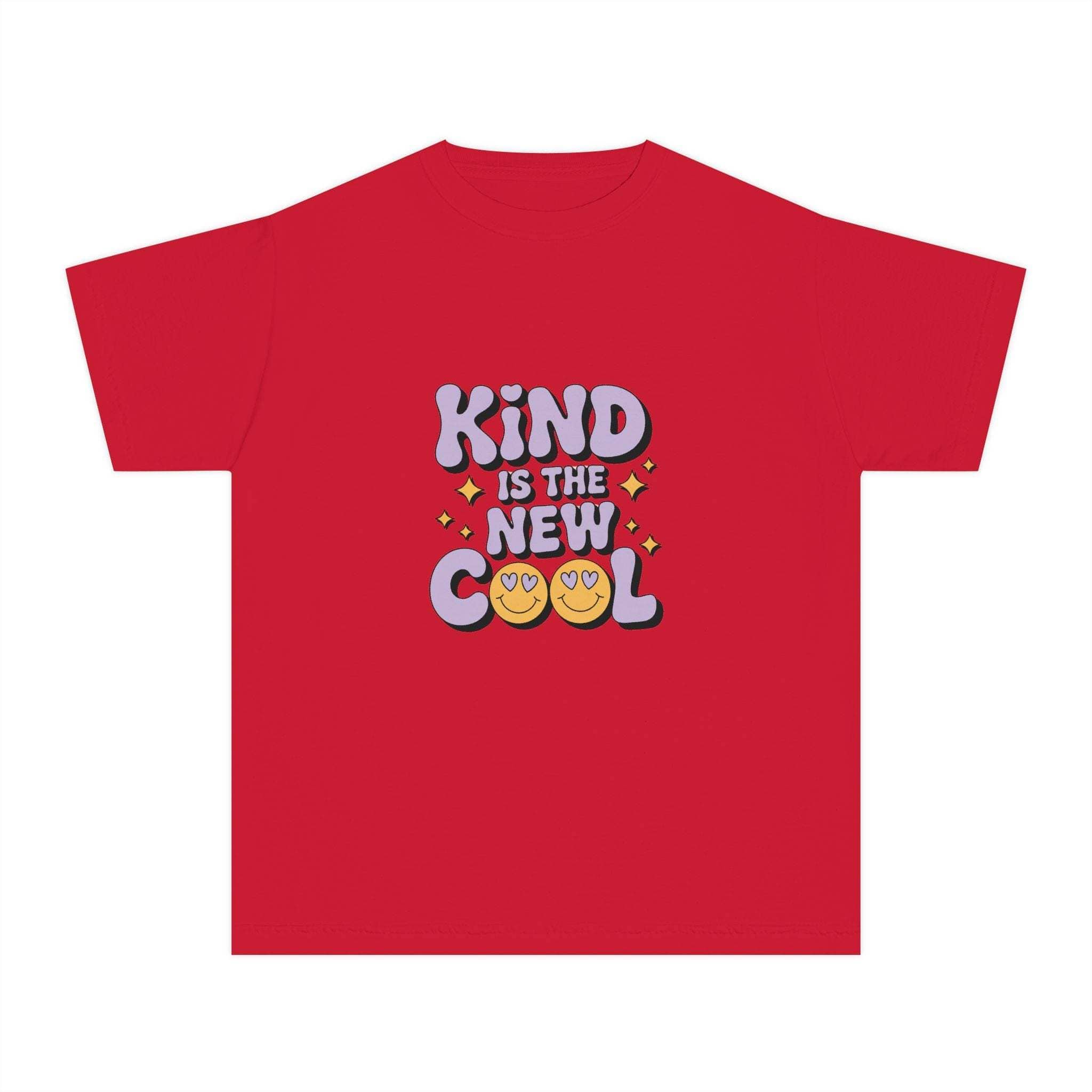 Youth Tee - Kind is the New Cool | Cozy & Comfortable Casual T-Shirt