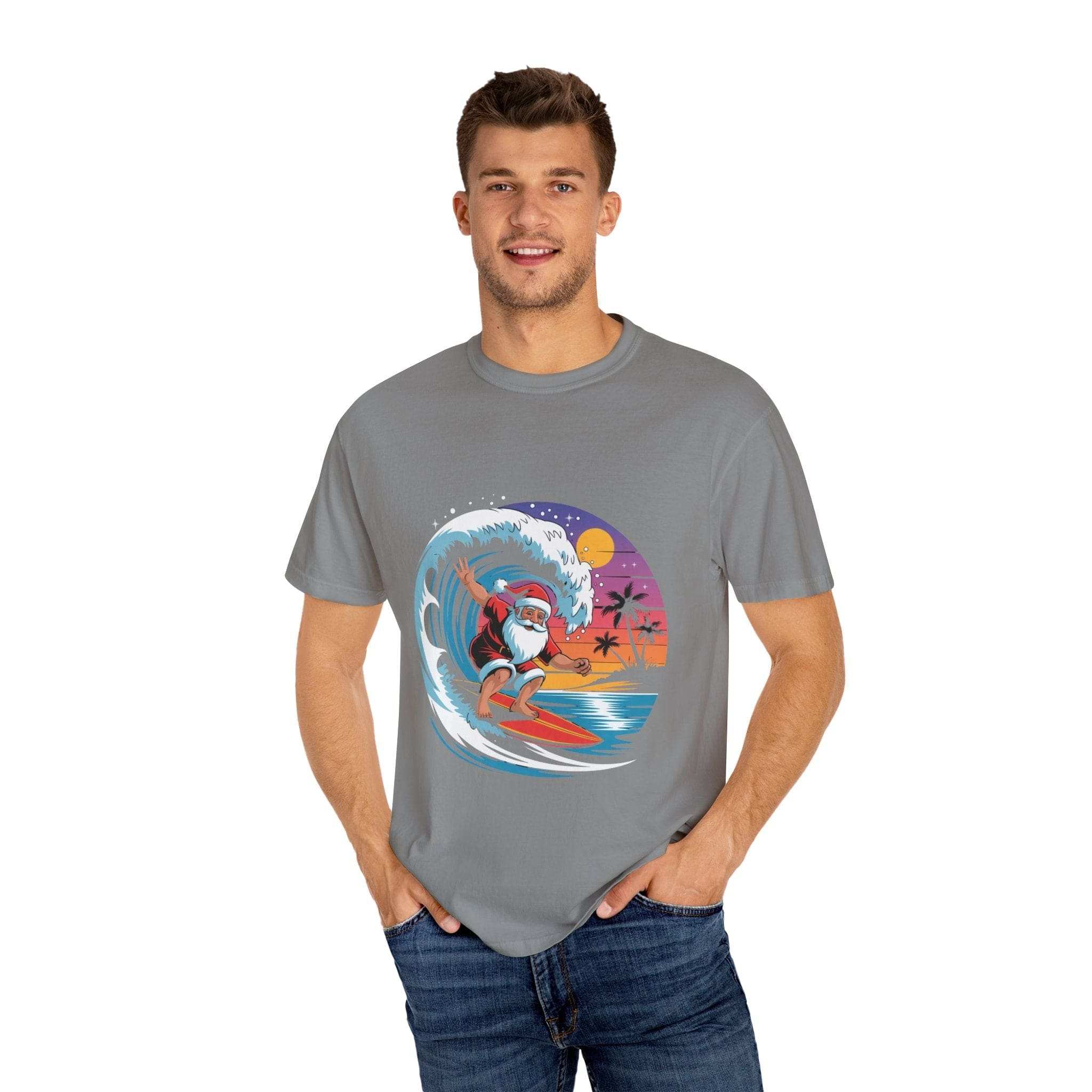 Surfing Santa T-Shirt