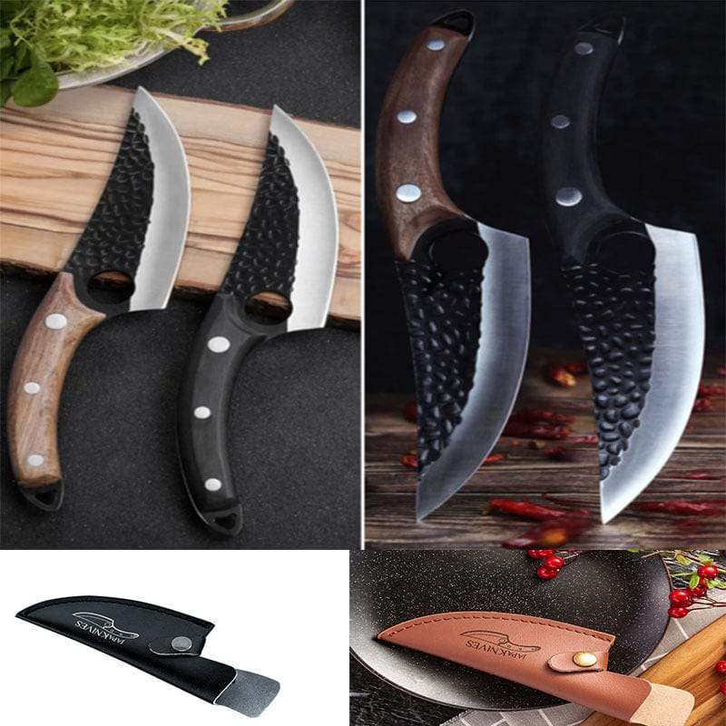 Professional Butcher Knife Set - High Carbon Steel 5CrMoV15