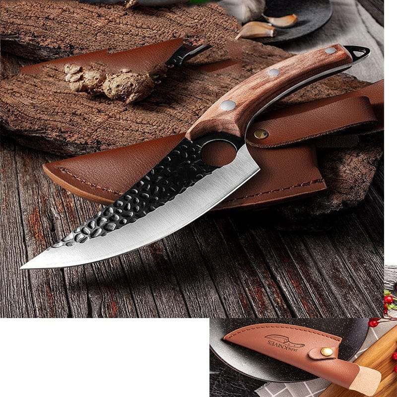 Professional Butcher Knife Set - High Carbon Steel 5CrMoV15