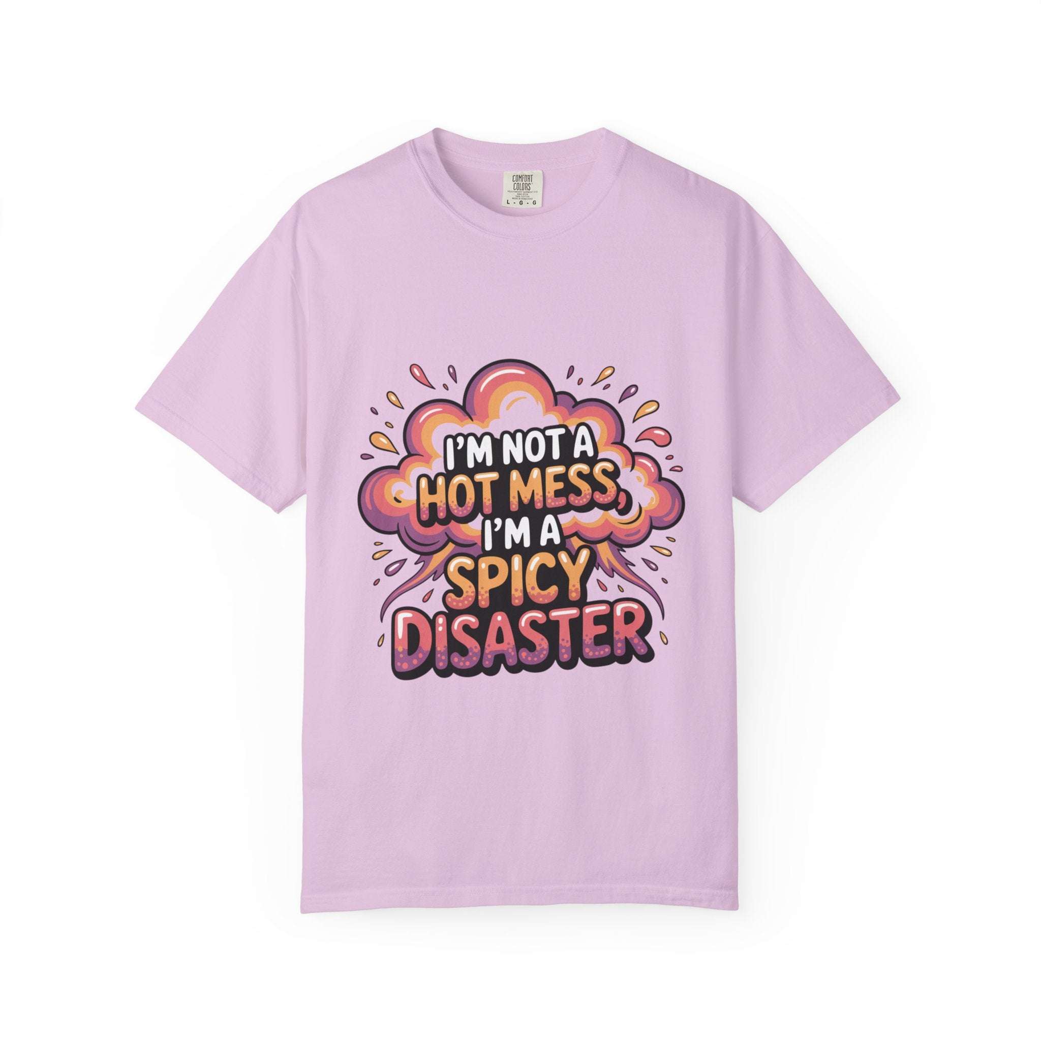 Graphic Tee - Spicy Disaster Unisex Garment-Dyed T-shirt