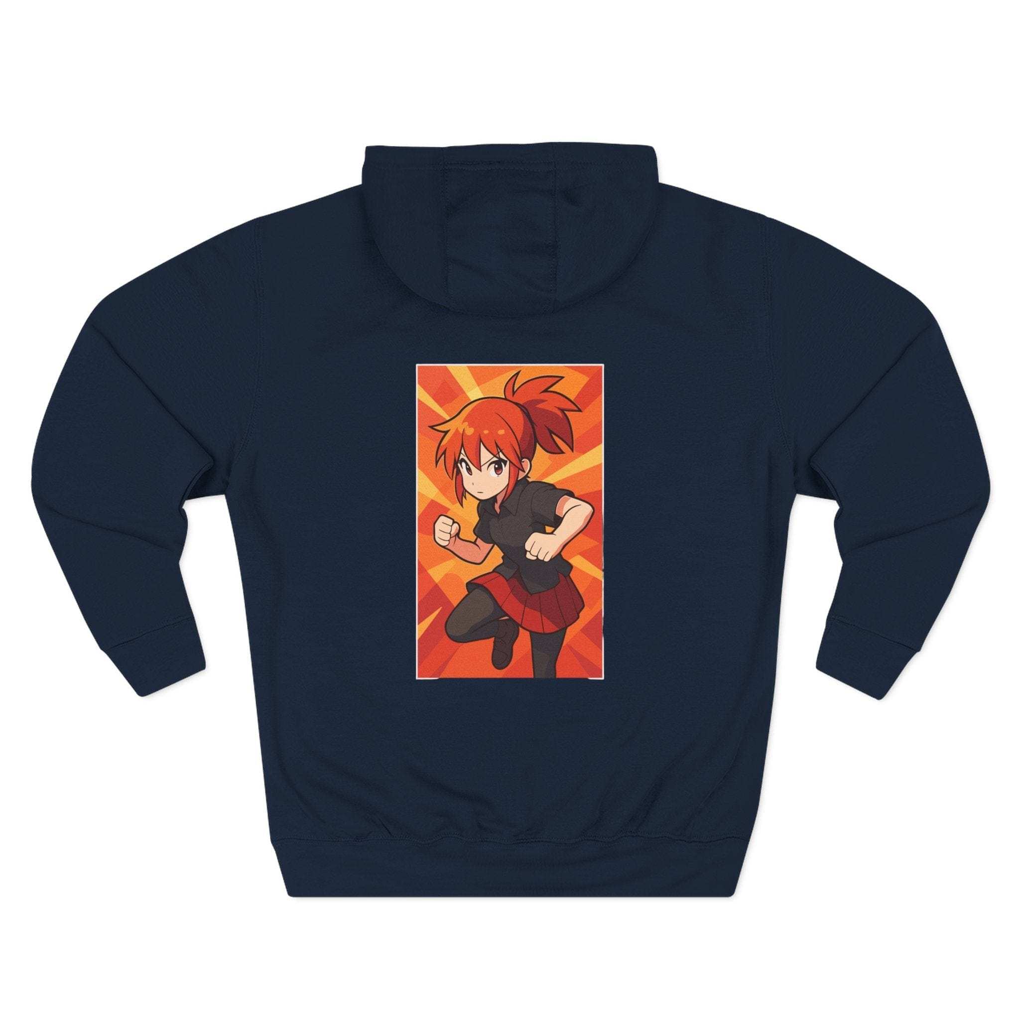 Fleece Hoodie Anime Power Girl