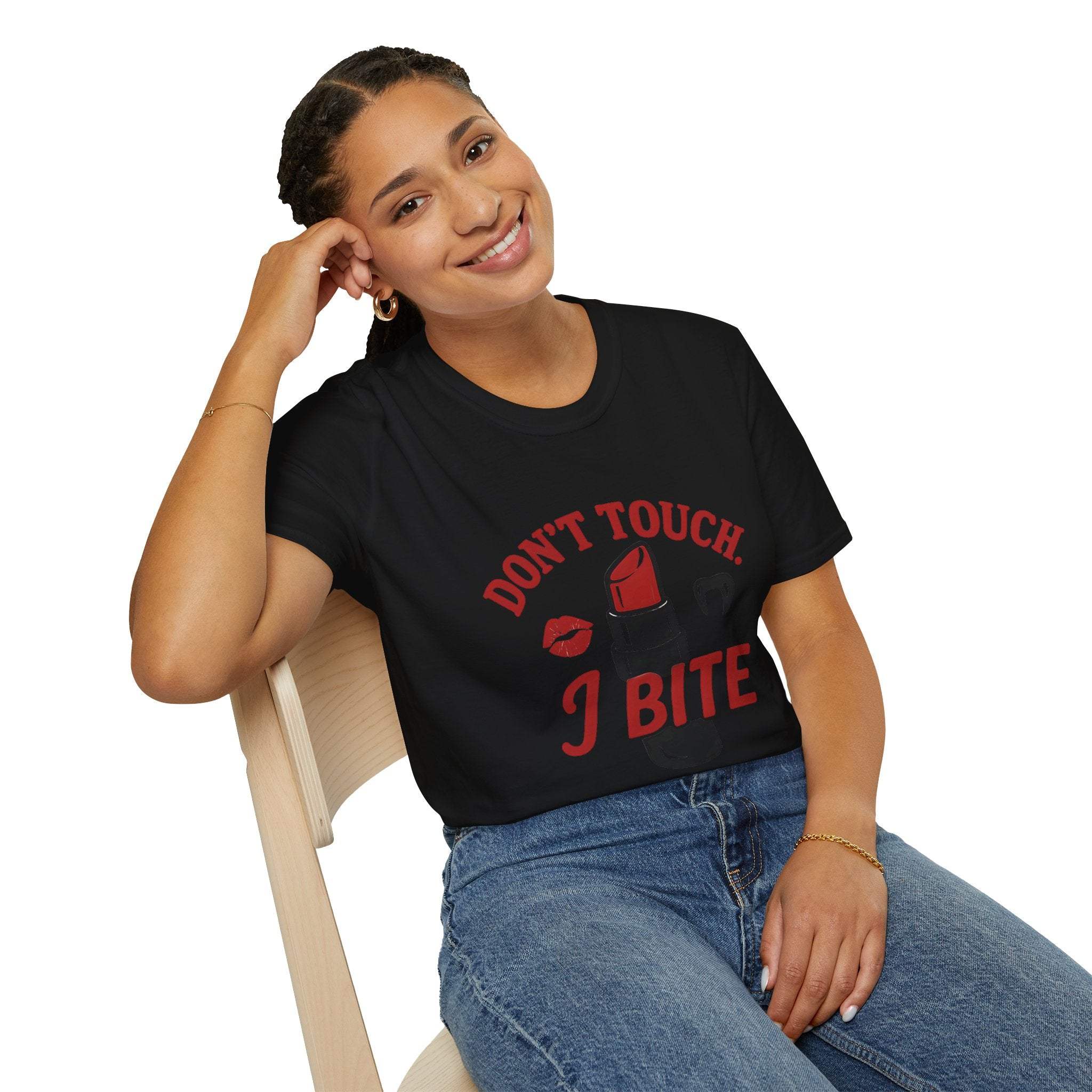 Unisex T-Shirt Don’t Touch I Bite Bratcore