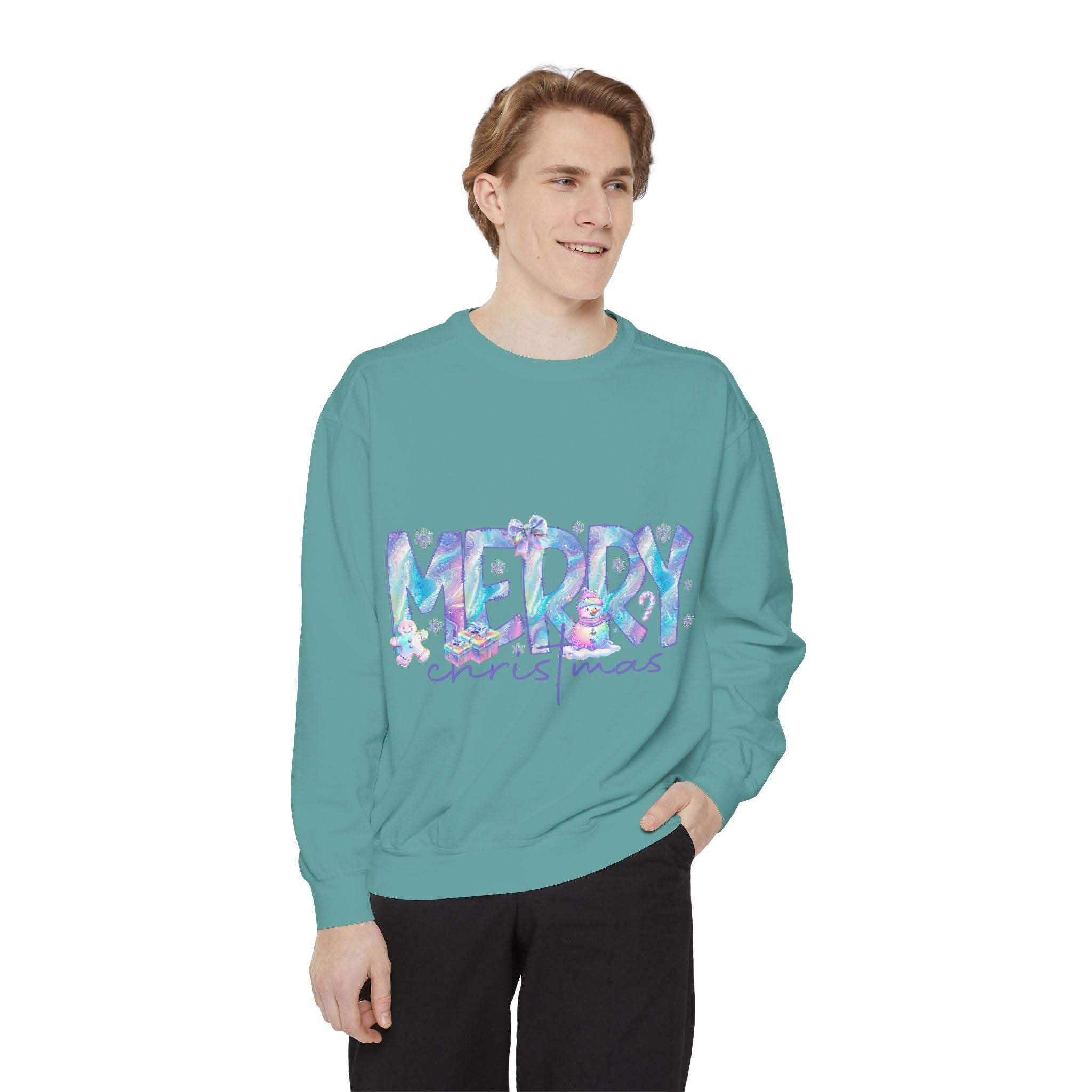 Iridescent Merry Christmas