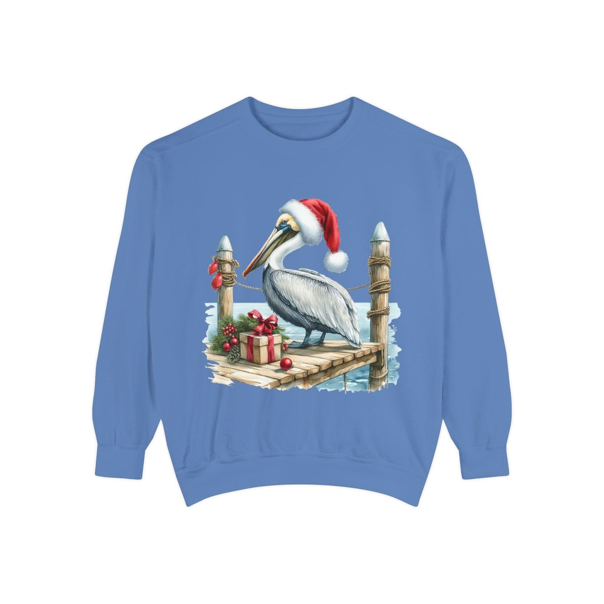 Christmas Pelican Santa Sweatshirt