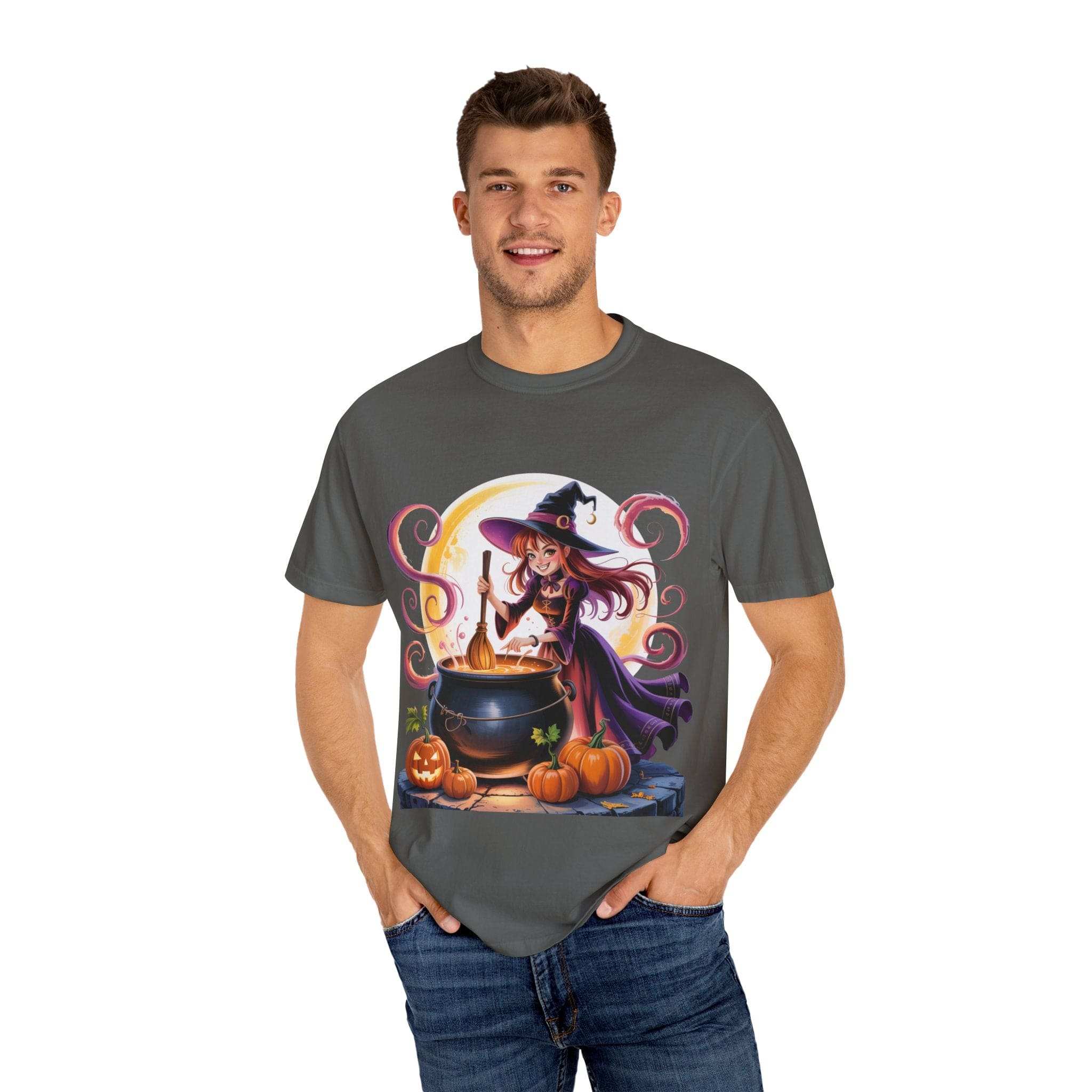Anime Halloween Witch T-shirt