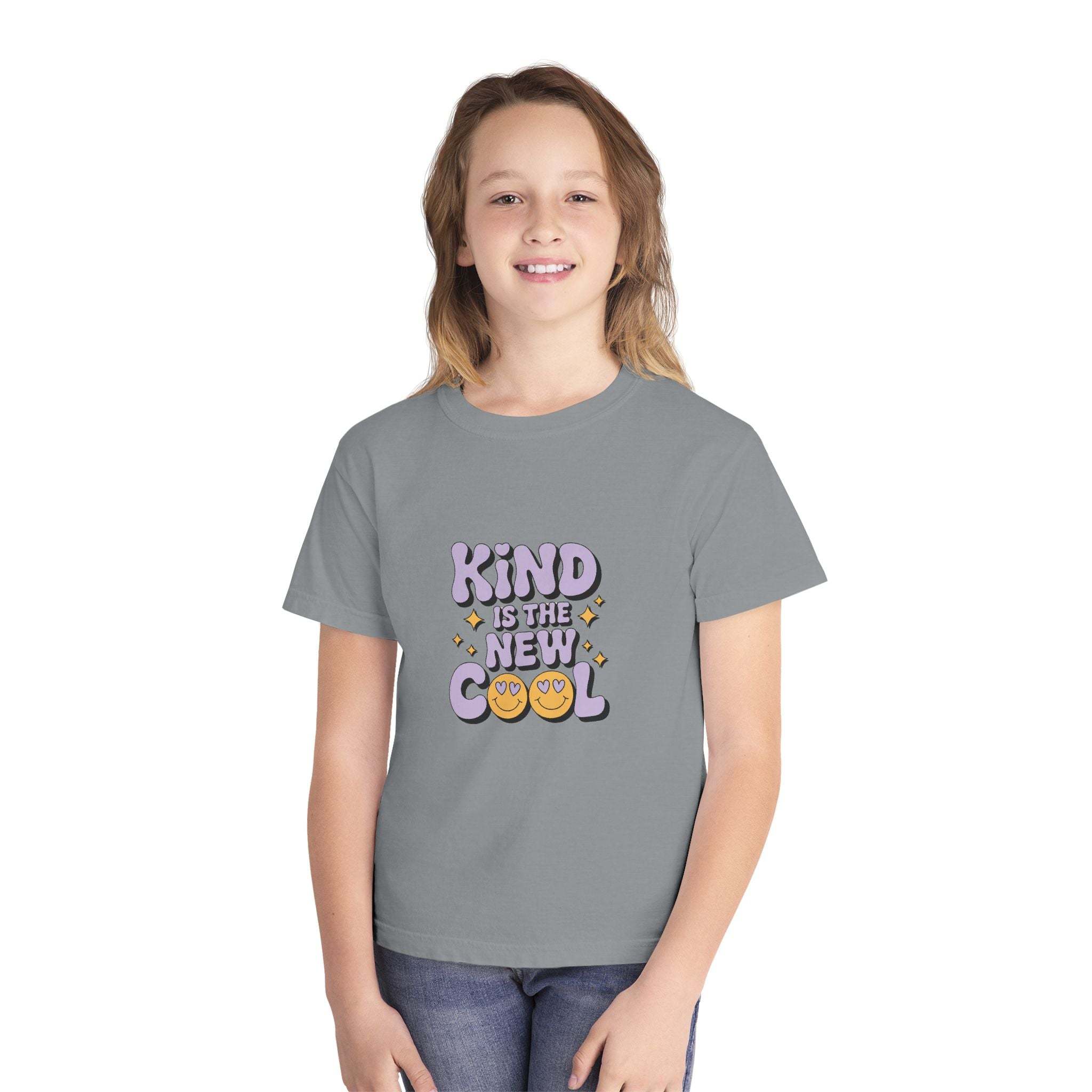 Youth Tee - Kind is the New Cool | Cozy & Comfortable Casual T-Shirt