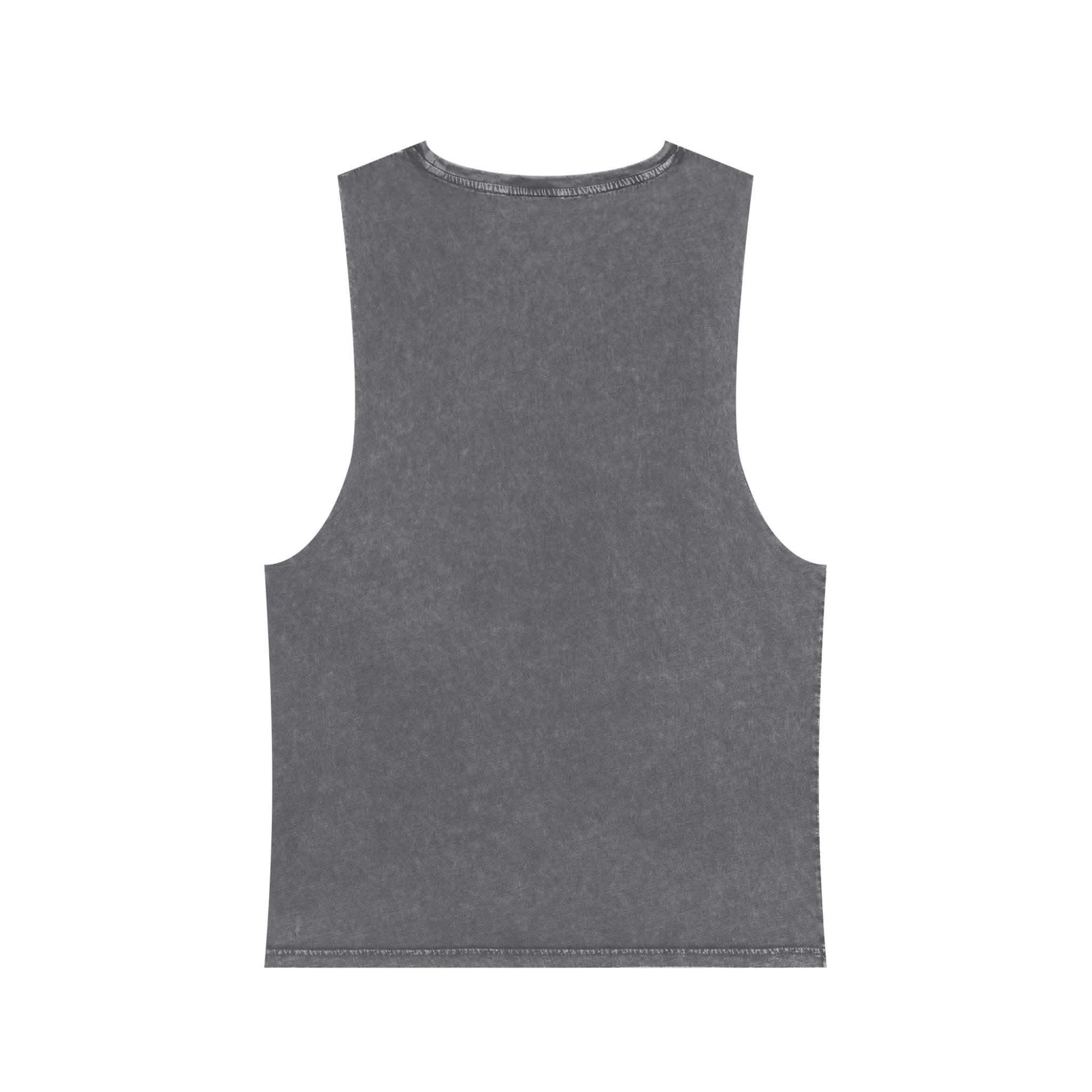 Mona Lifta muscle Mona Lisa tank top | vintage stonewash art tee