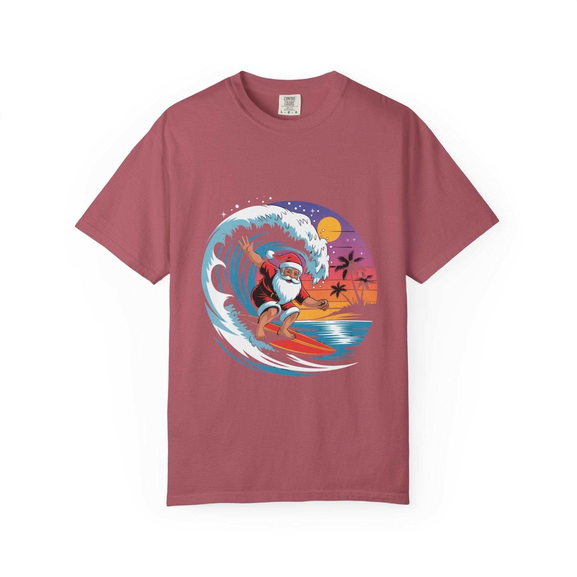 Surfing Santa T-shirt