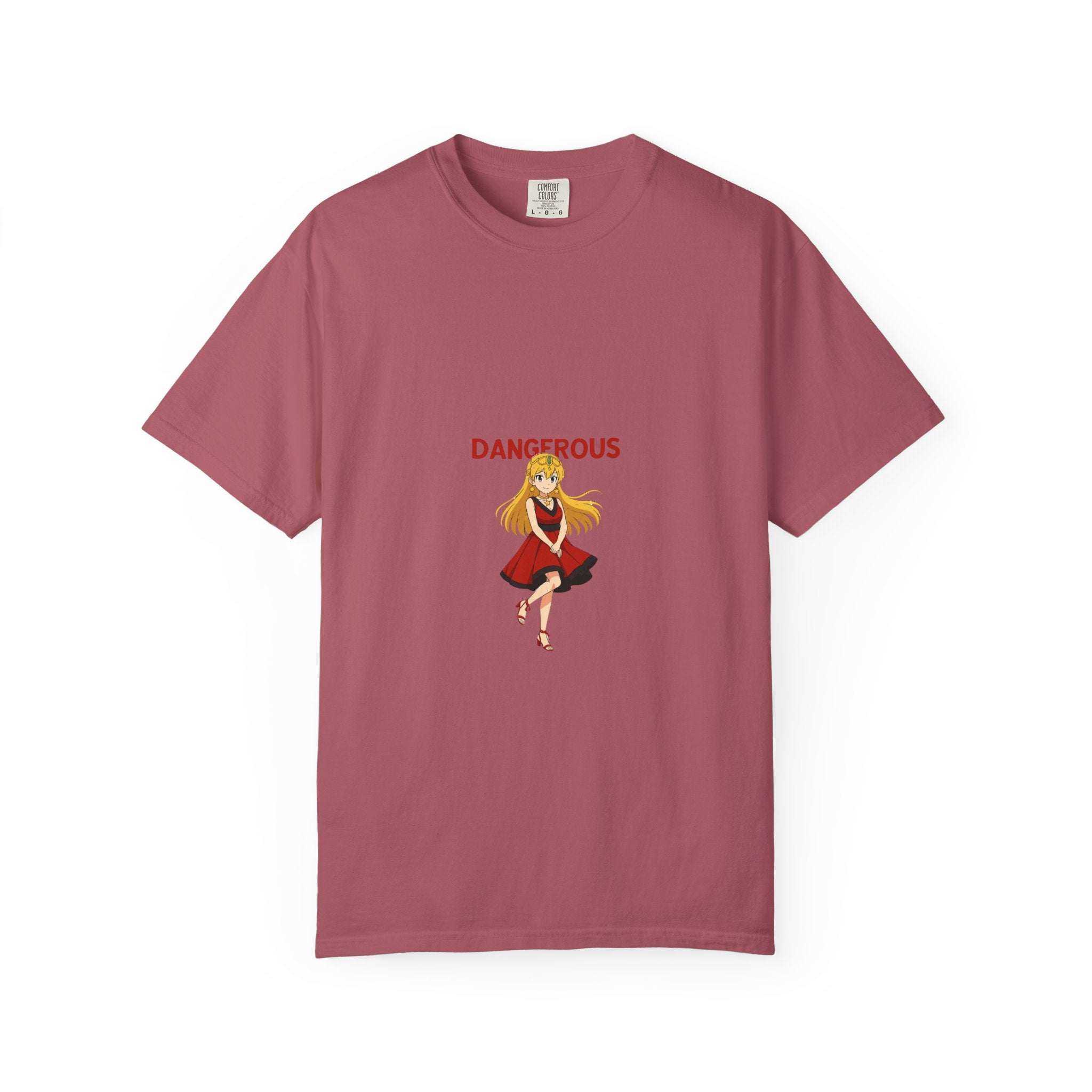 Anime Dangerous Red Girl T-shirt