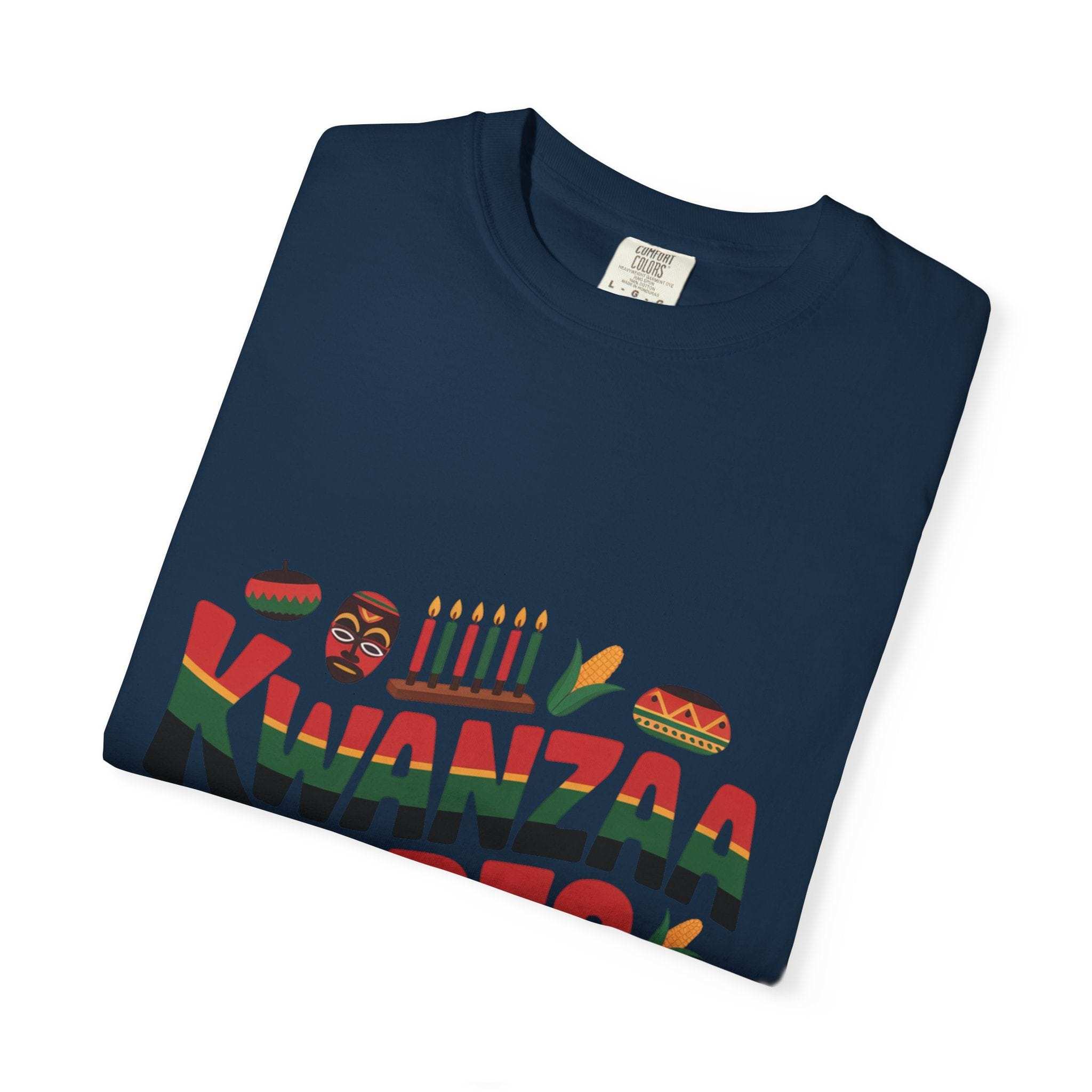 Garment-Dyed T-shirt: Kwanzaa Vibes
