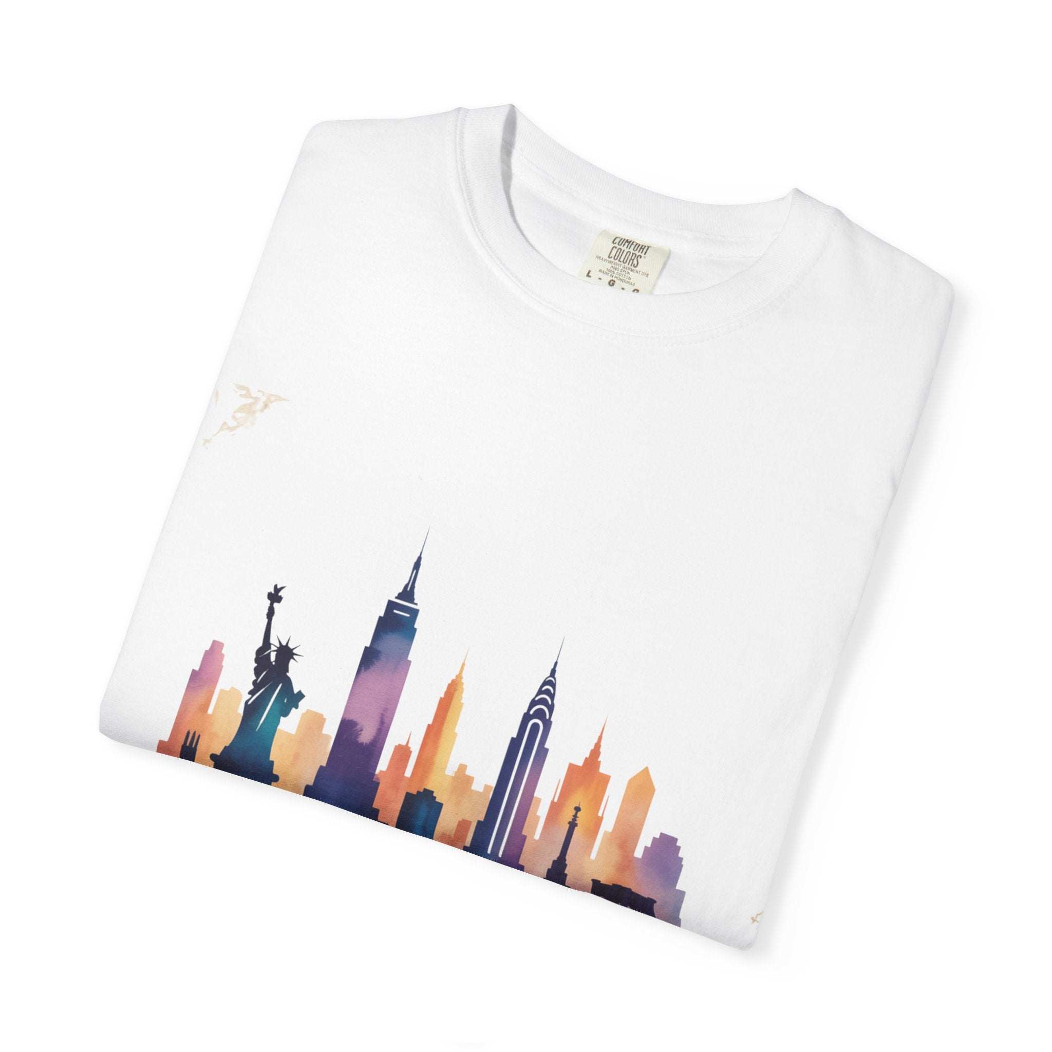 Garment-Dyed T-shirt - New York State of Mind Design