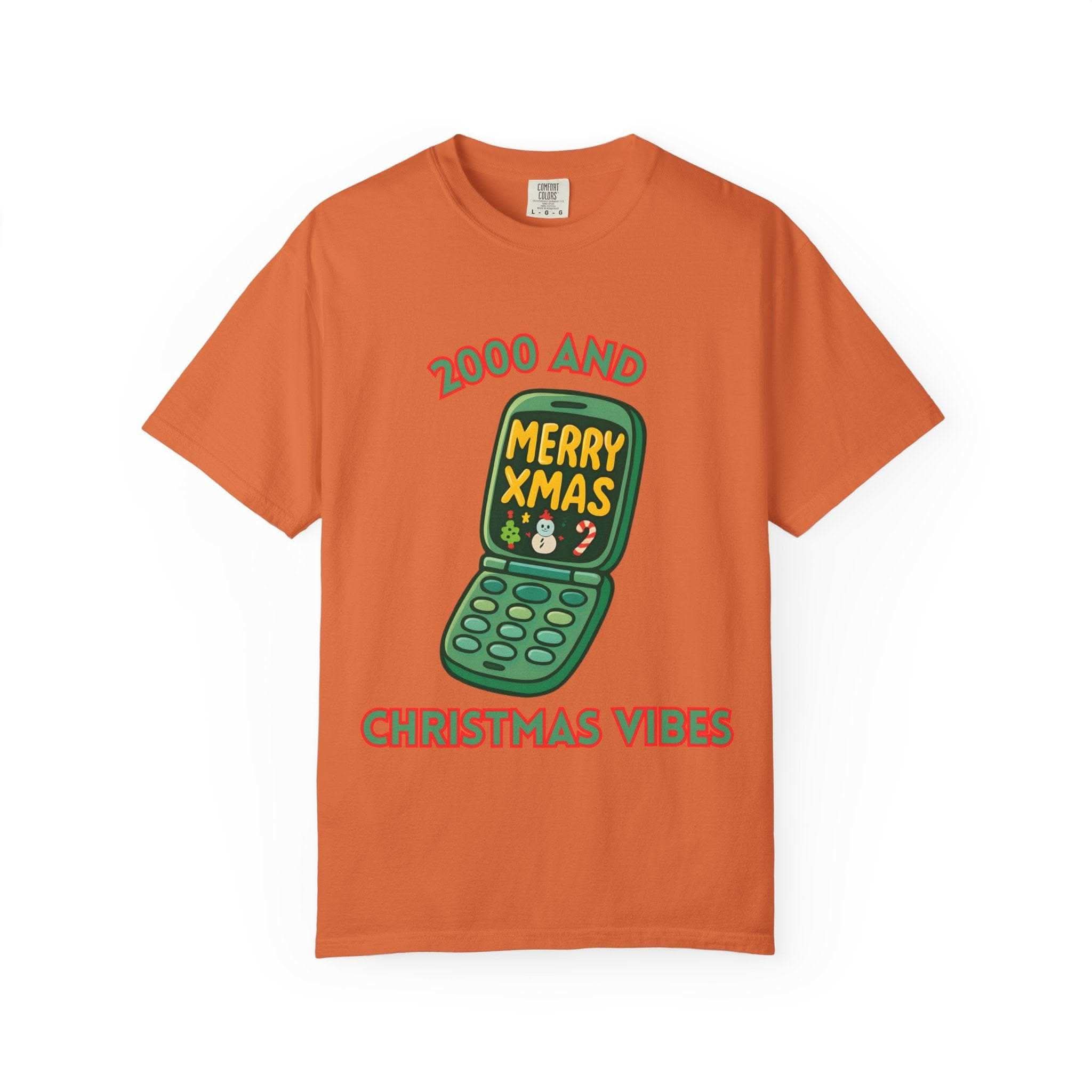 Black retro Christmas t-shirt featuring festive graphics, brand Printify, available in size S