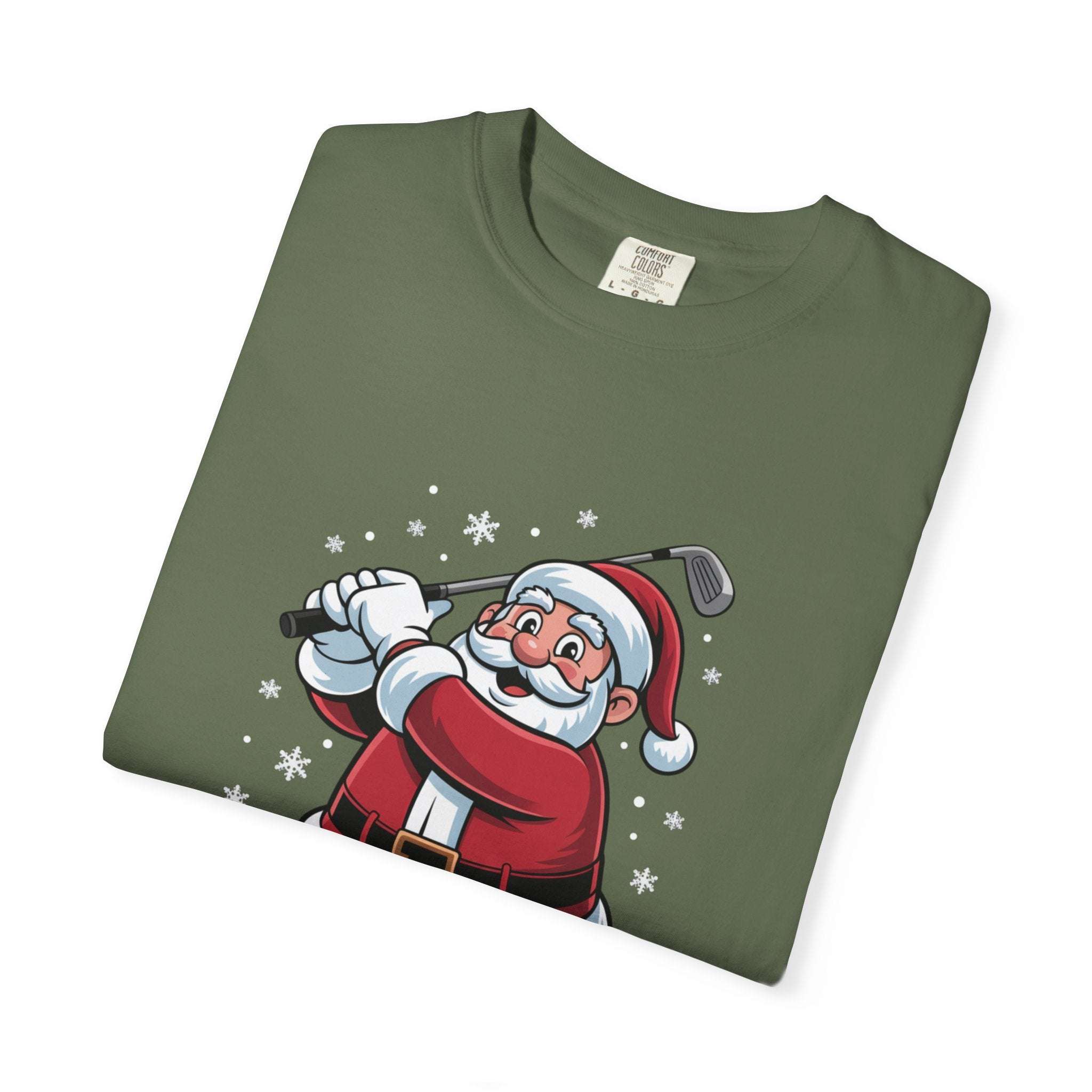 Santa Golfing T-Shirt