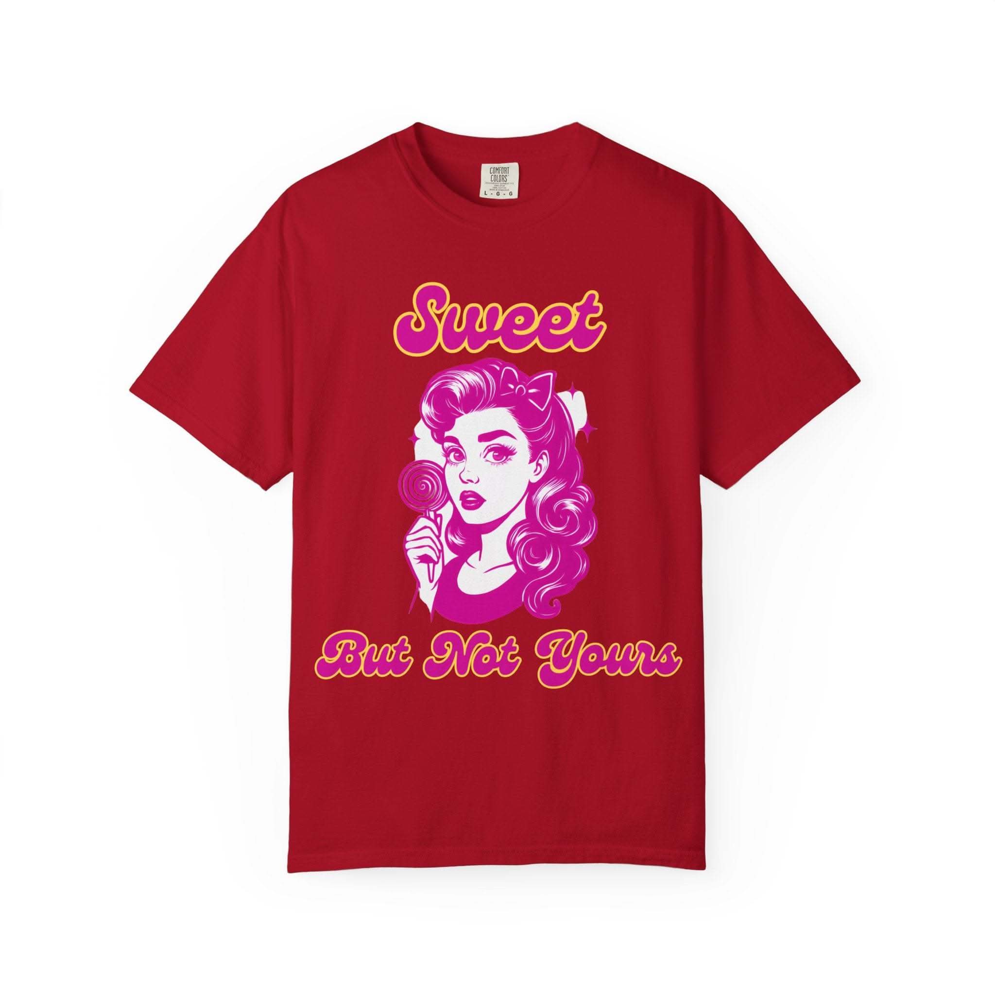 Sweet But Not Yours Bratcore Design T-Shirt