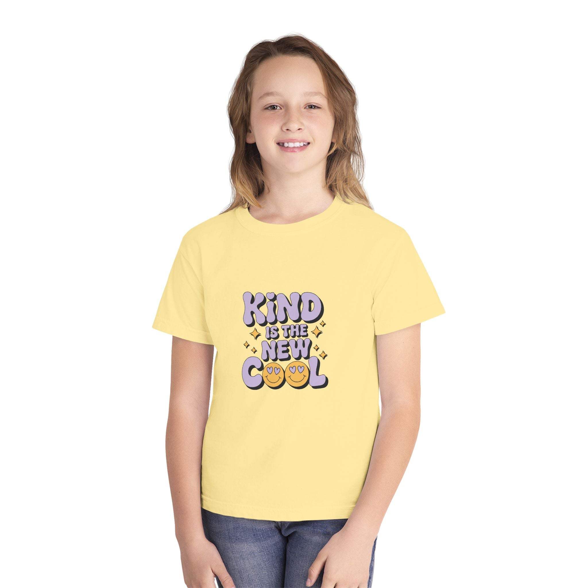Youth Tee - Kind is the New Cool | Cozy & Comfortable Casual T-Shirt