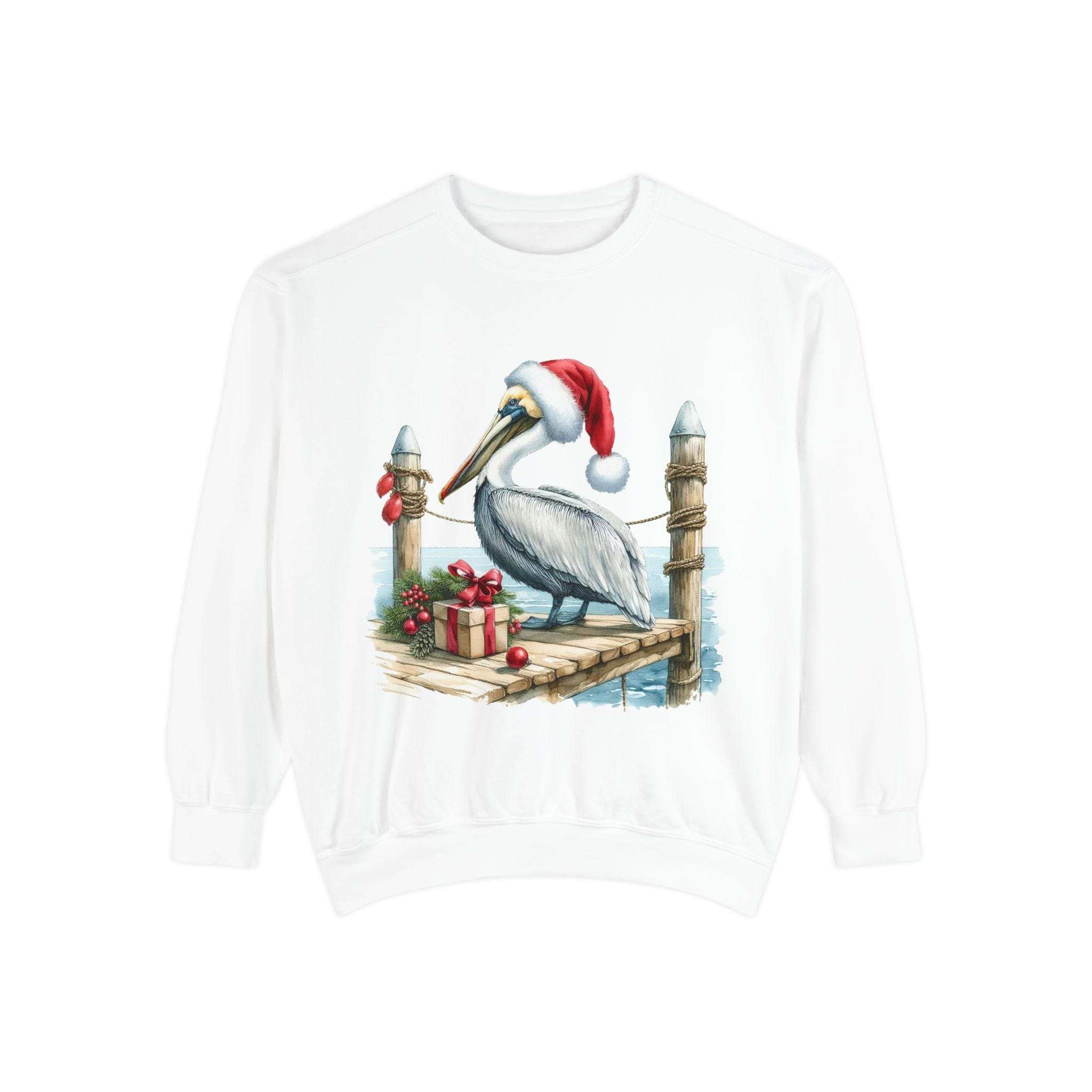 Christmas Pelican Santa Sweatshirt