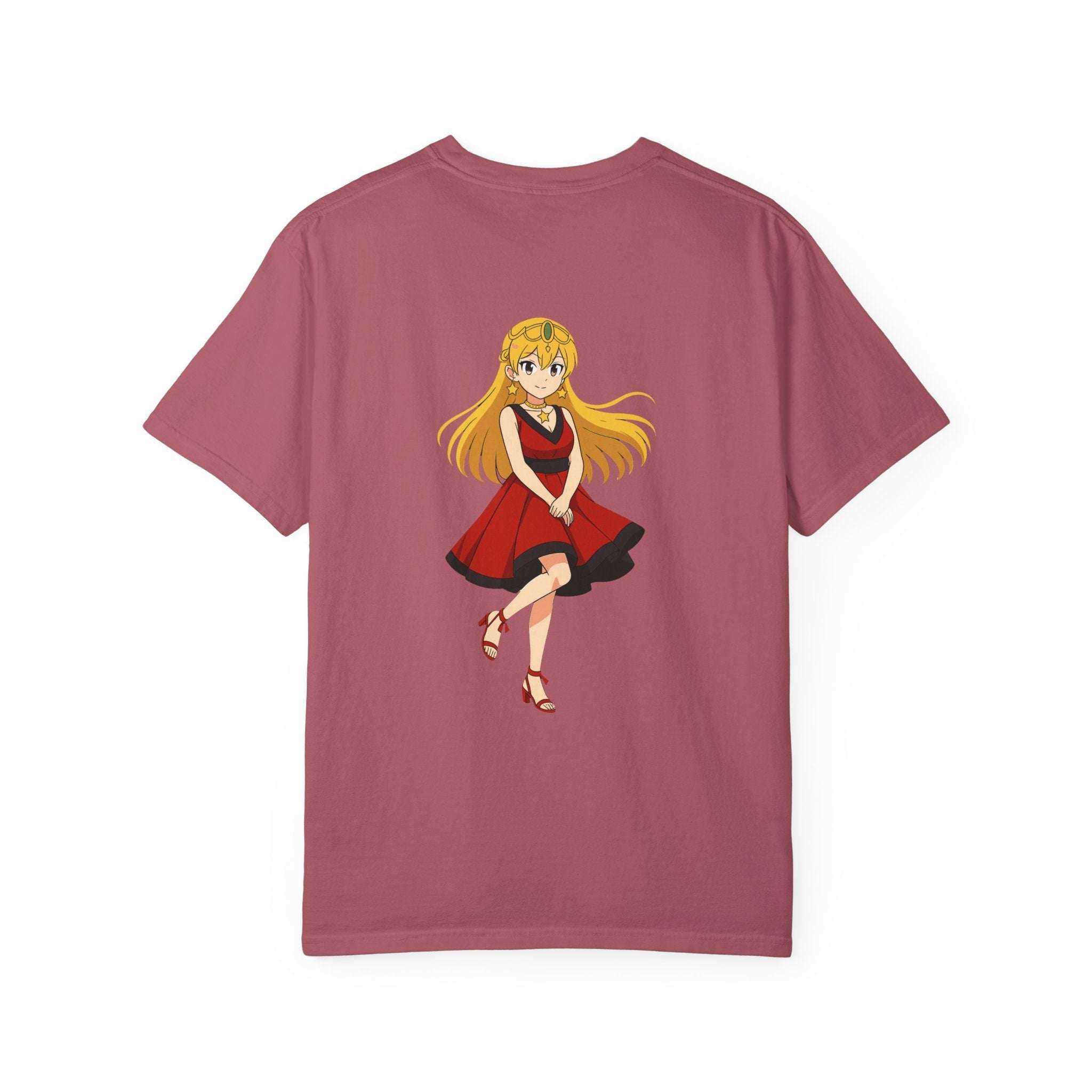 Anime Dangerous Red Girl T-Shirt - 100% Cotton Graphic Tee