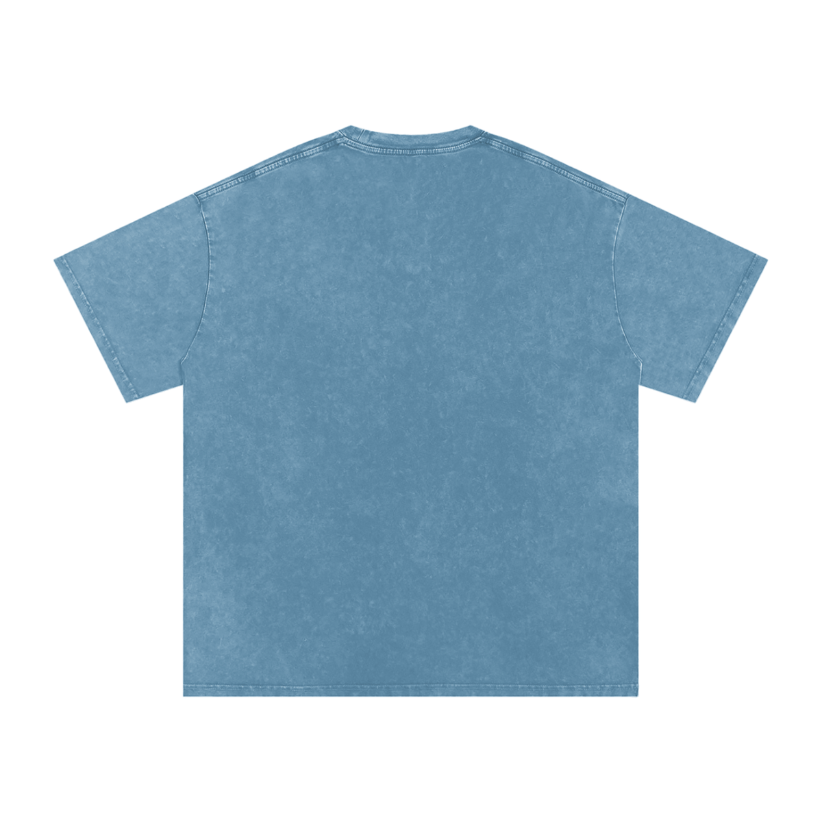 Snow washed oversized cotton t-shirt in black by ODMPOD, featuring a relaxed fit and casual style.