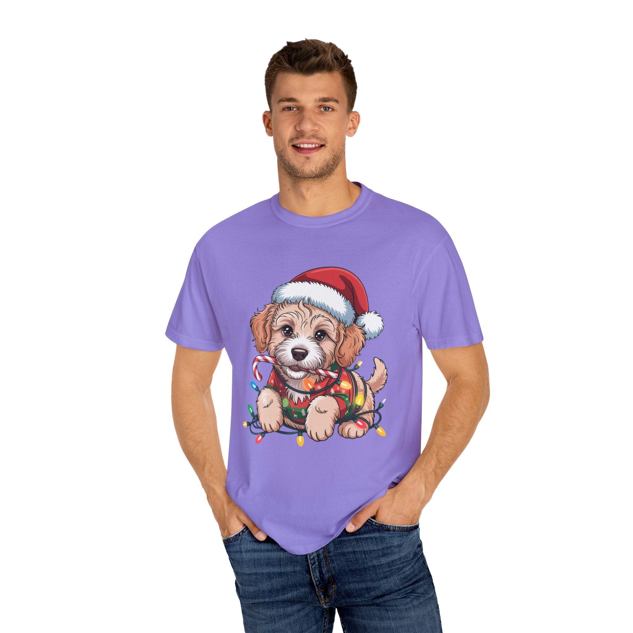 Labradoodle Christmas T-shirt