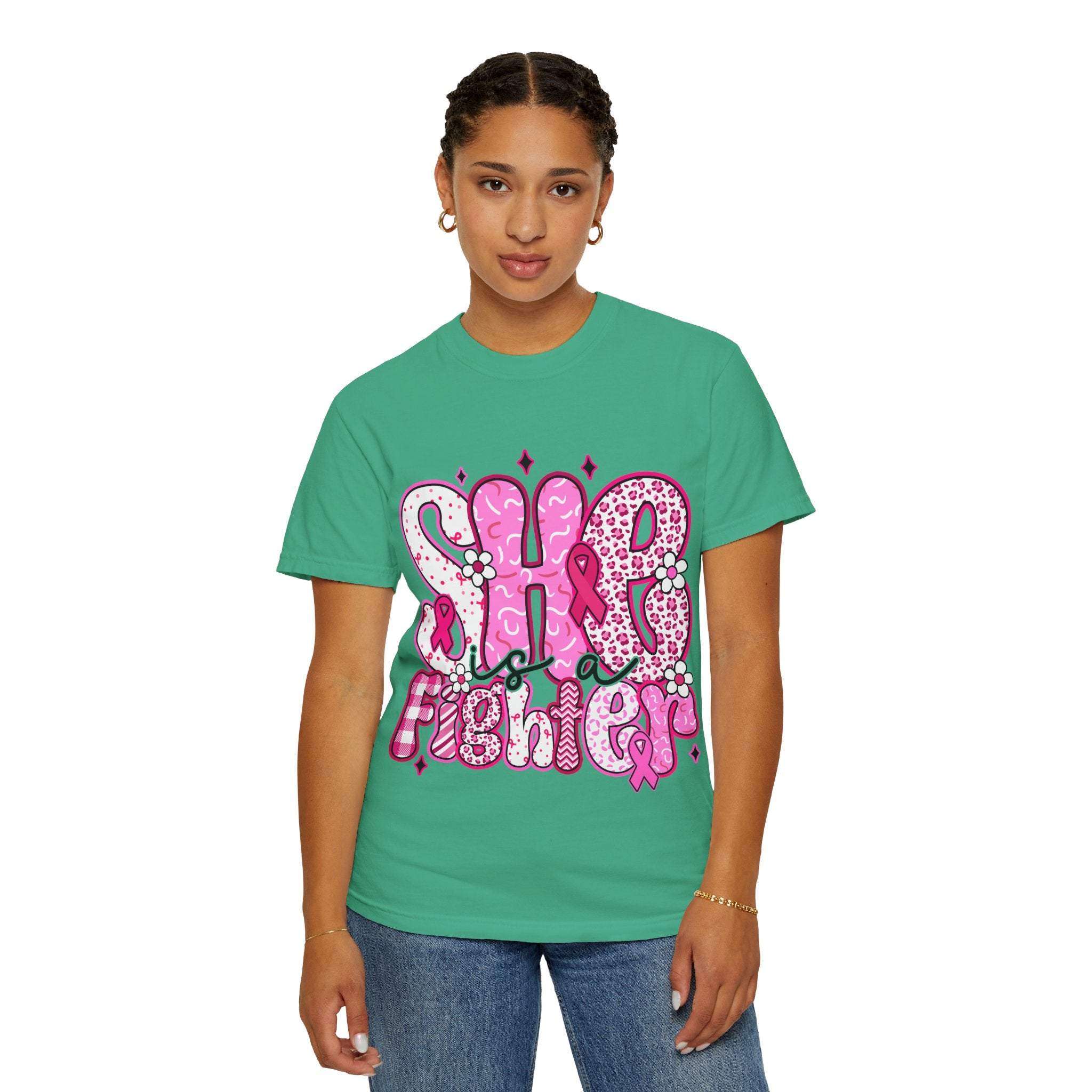 Fighter Breast Cancer T-shirt