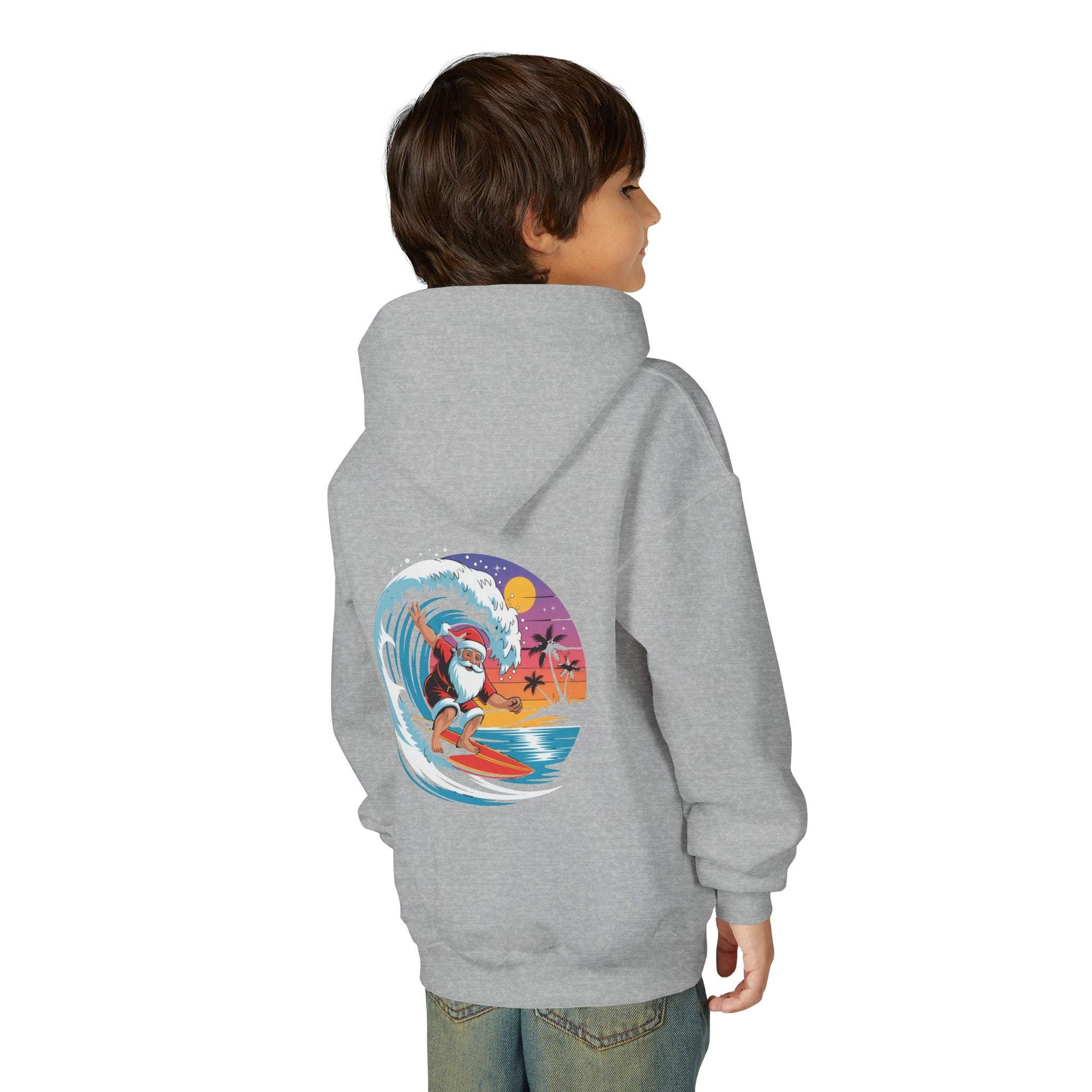 Surfing Santa Hoodie