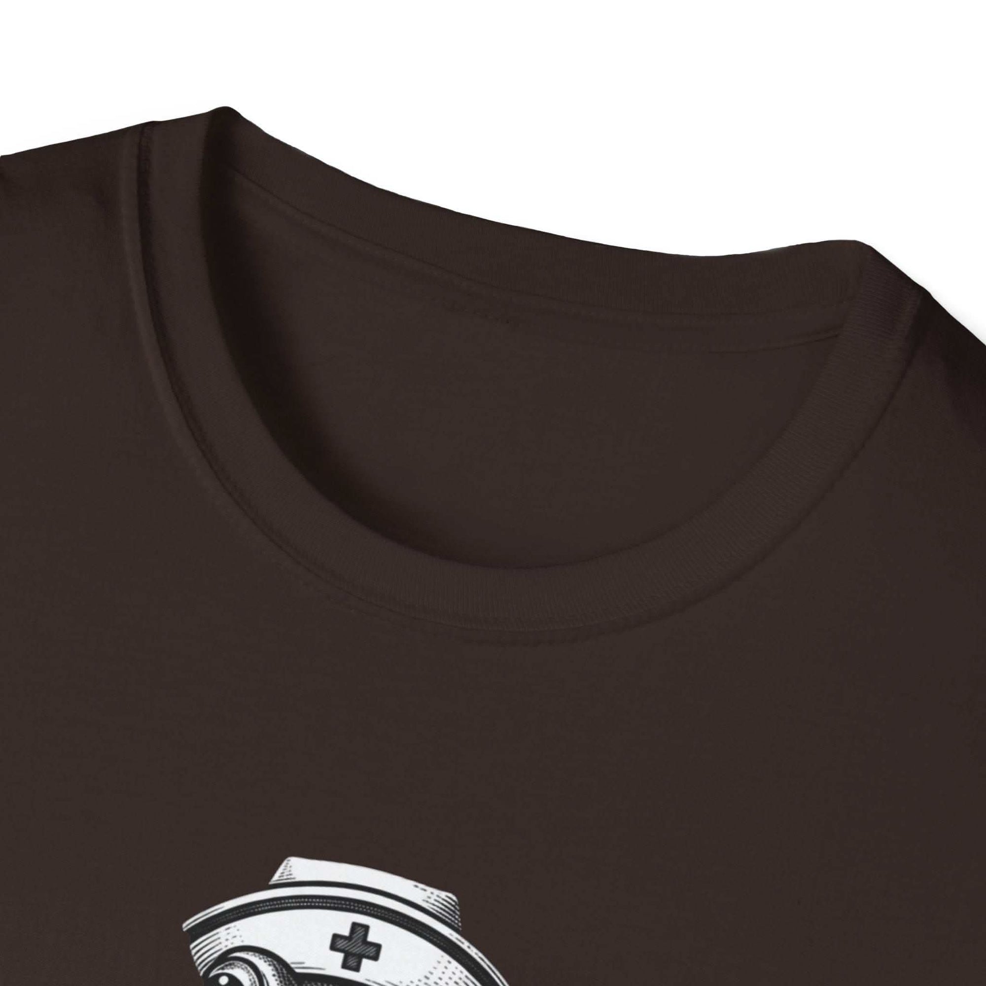 Creepy Nurse Illustration I Have To Ask Weird Stuff Or You Will Die T-Shirt