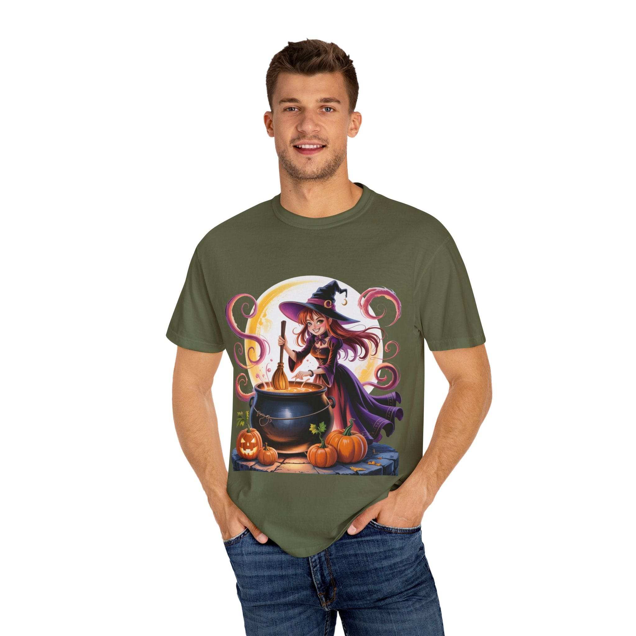 Anime Halloween Witch T-shirt