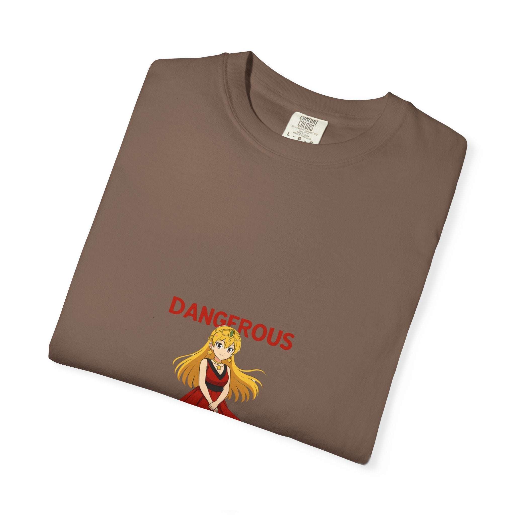 Anime Dangerous Red Girl T-shirt