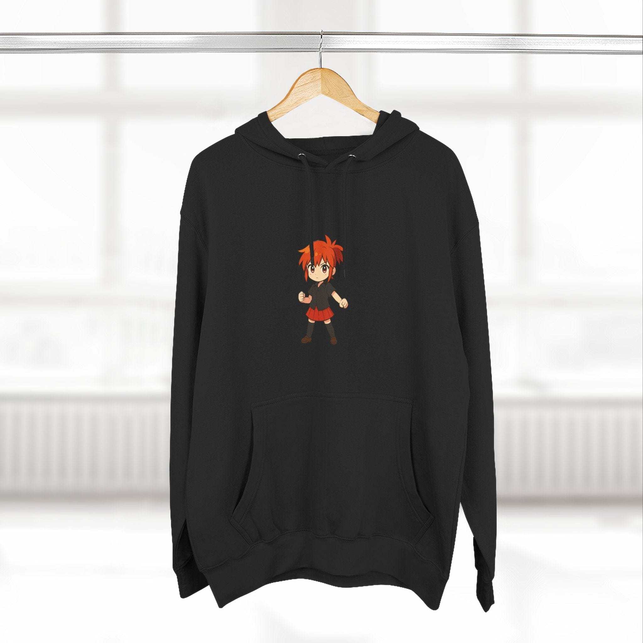 Fleece Hoodie Anime Power Girl