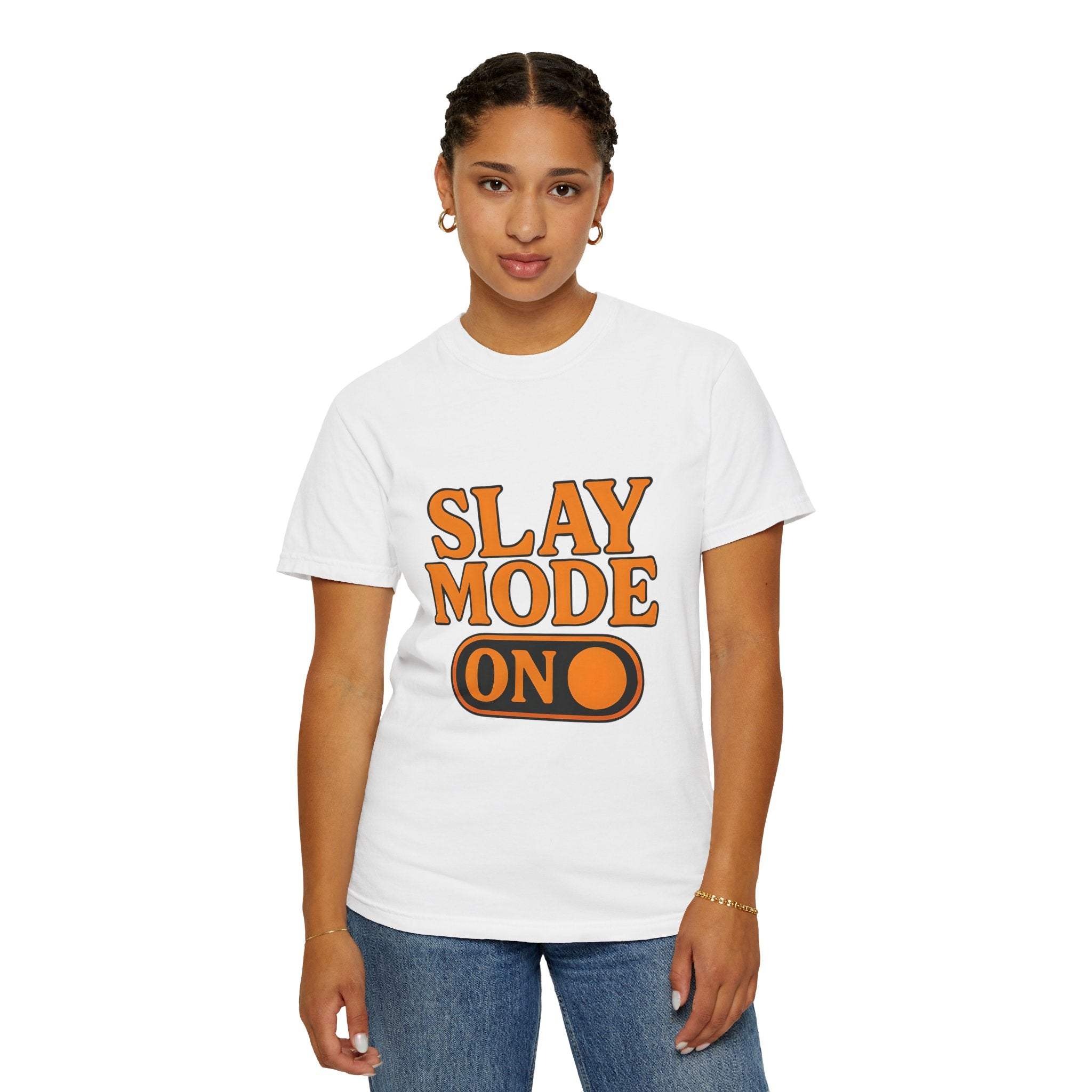 Garment-Dyed Tee - Slay Mode On