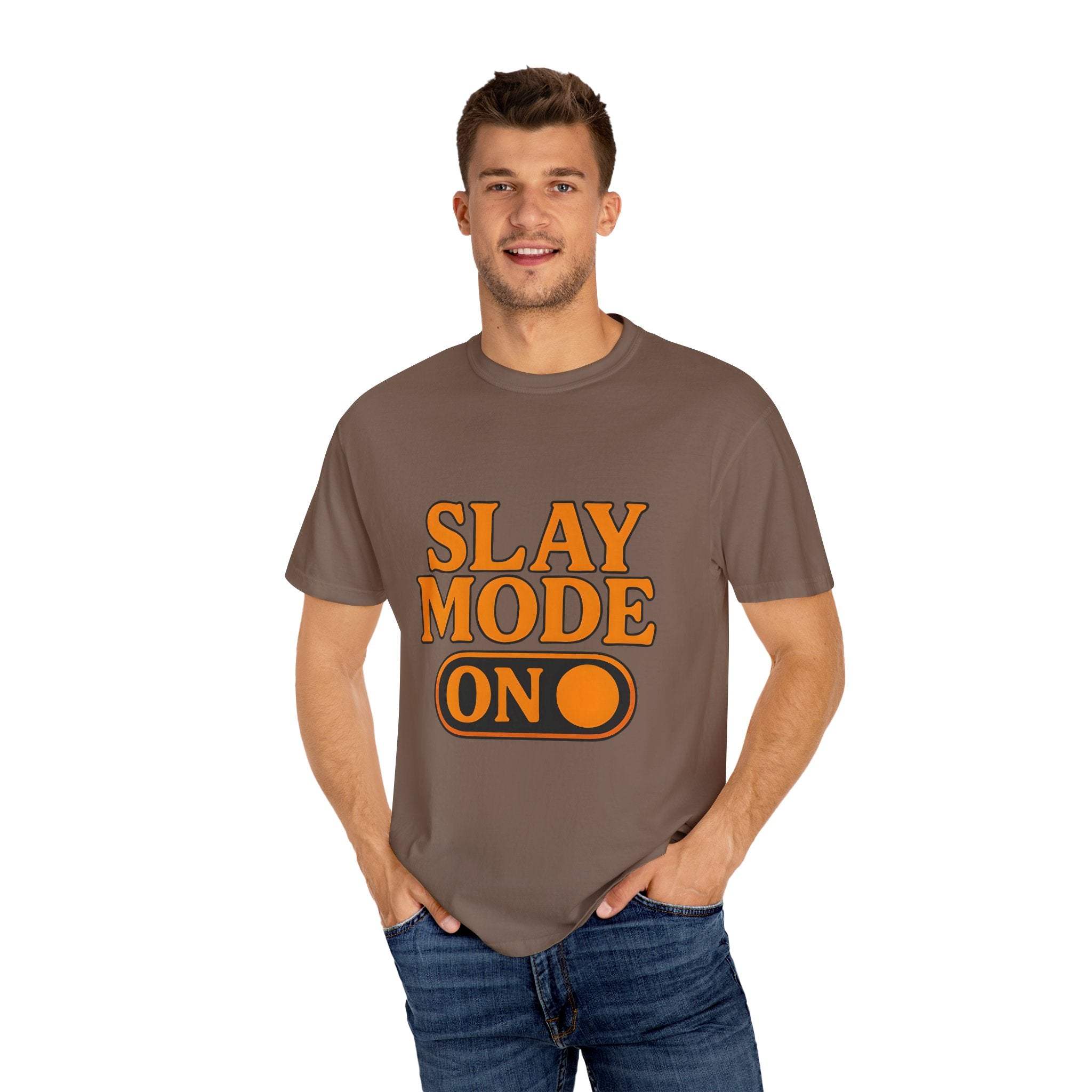 Garment-Dyed Tee - Slay Mode On
