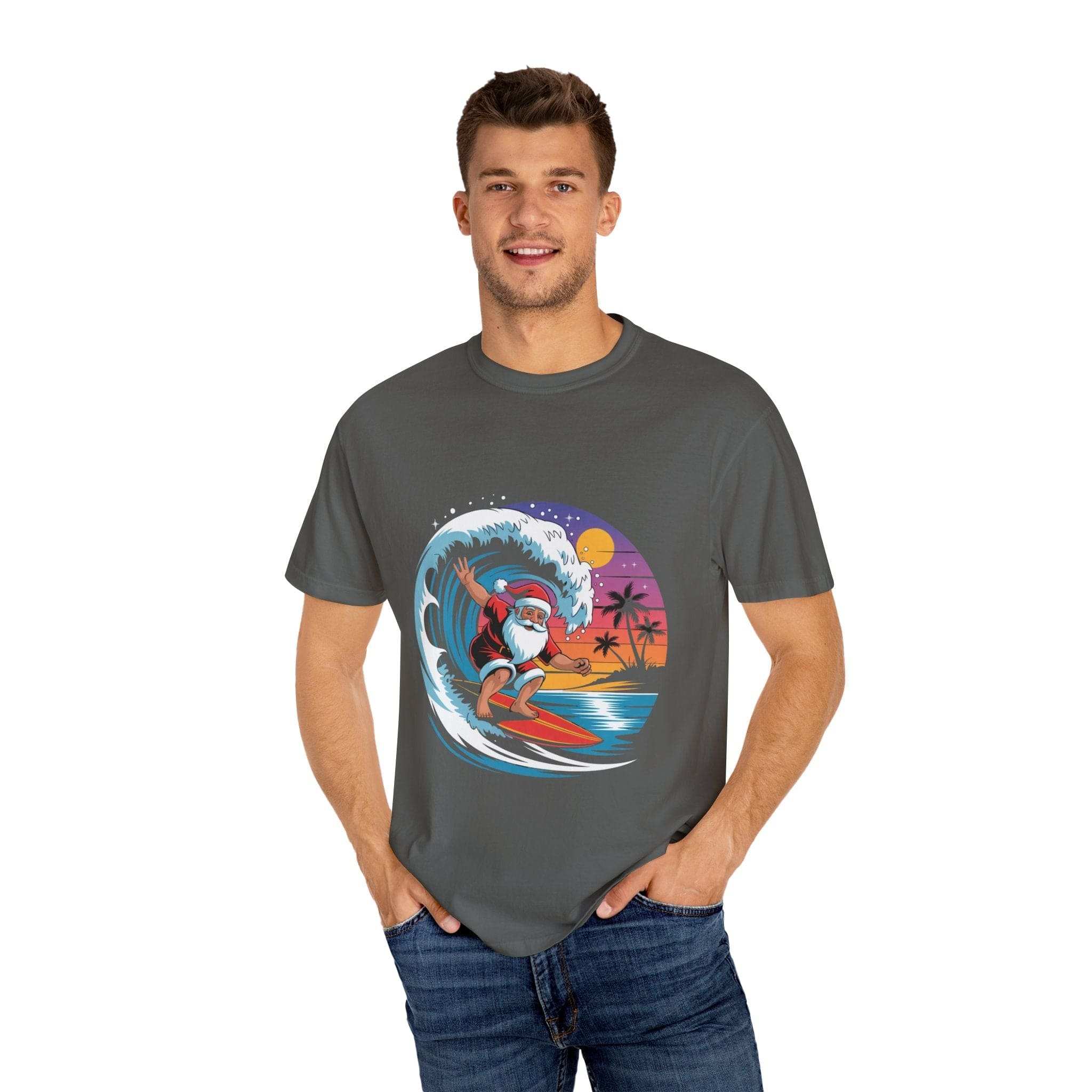 Surfing Santa T-shirt