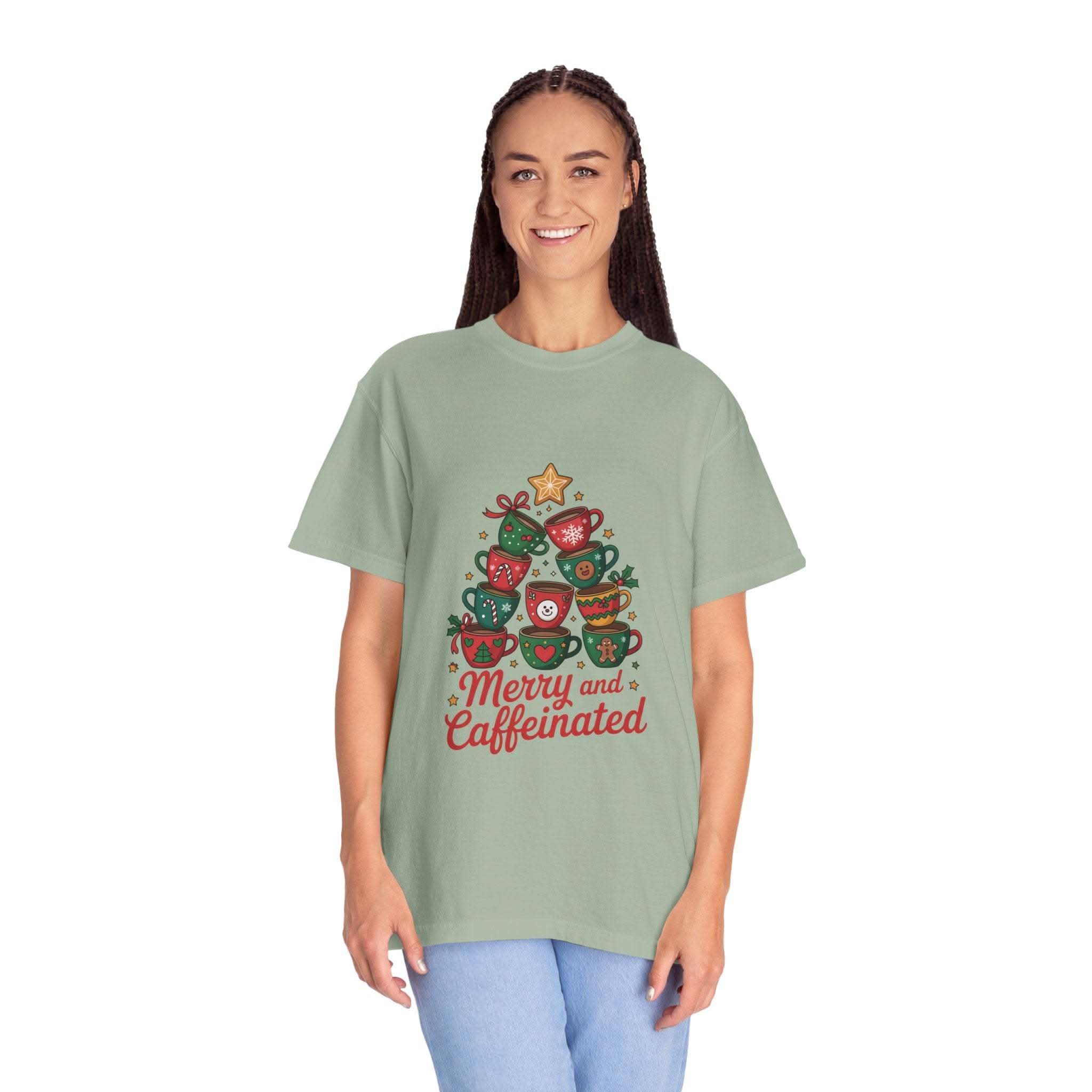 Merry and Caffeinated T-shirt