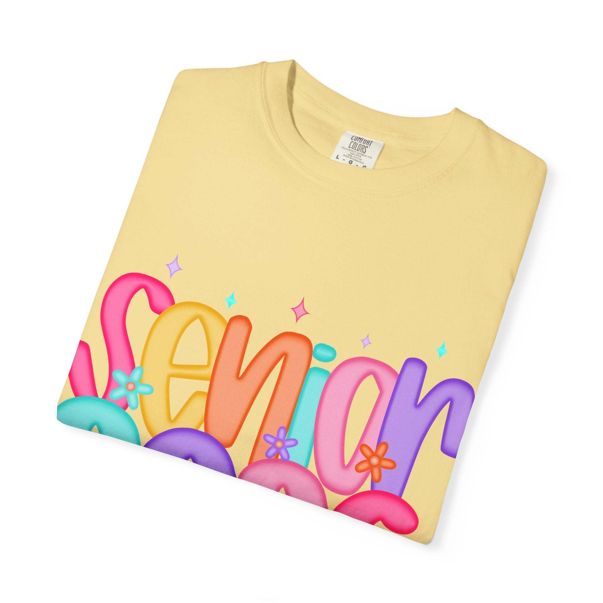 Garment-Dyed T-shirt Senior 2026 Unisex Tee
