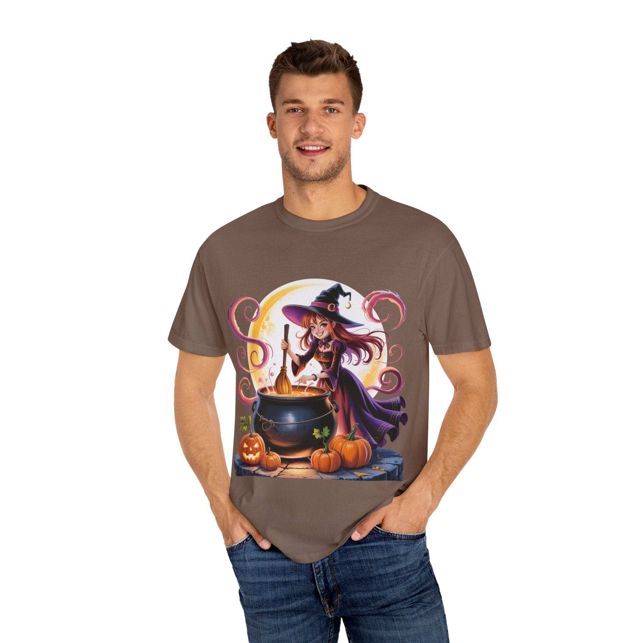 Anime Halloween Witch T-shirt