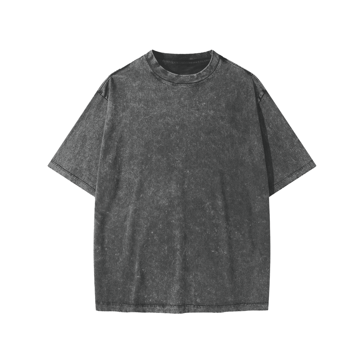 Snow Washed Kids' T-Shirt in vintage wash, 100% cotton, loose fit, short sleeves, round neck, casual streetwear style, available in 6 colors.