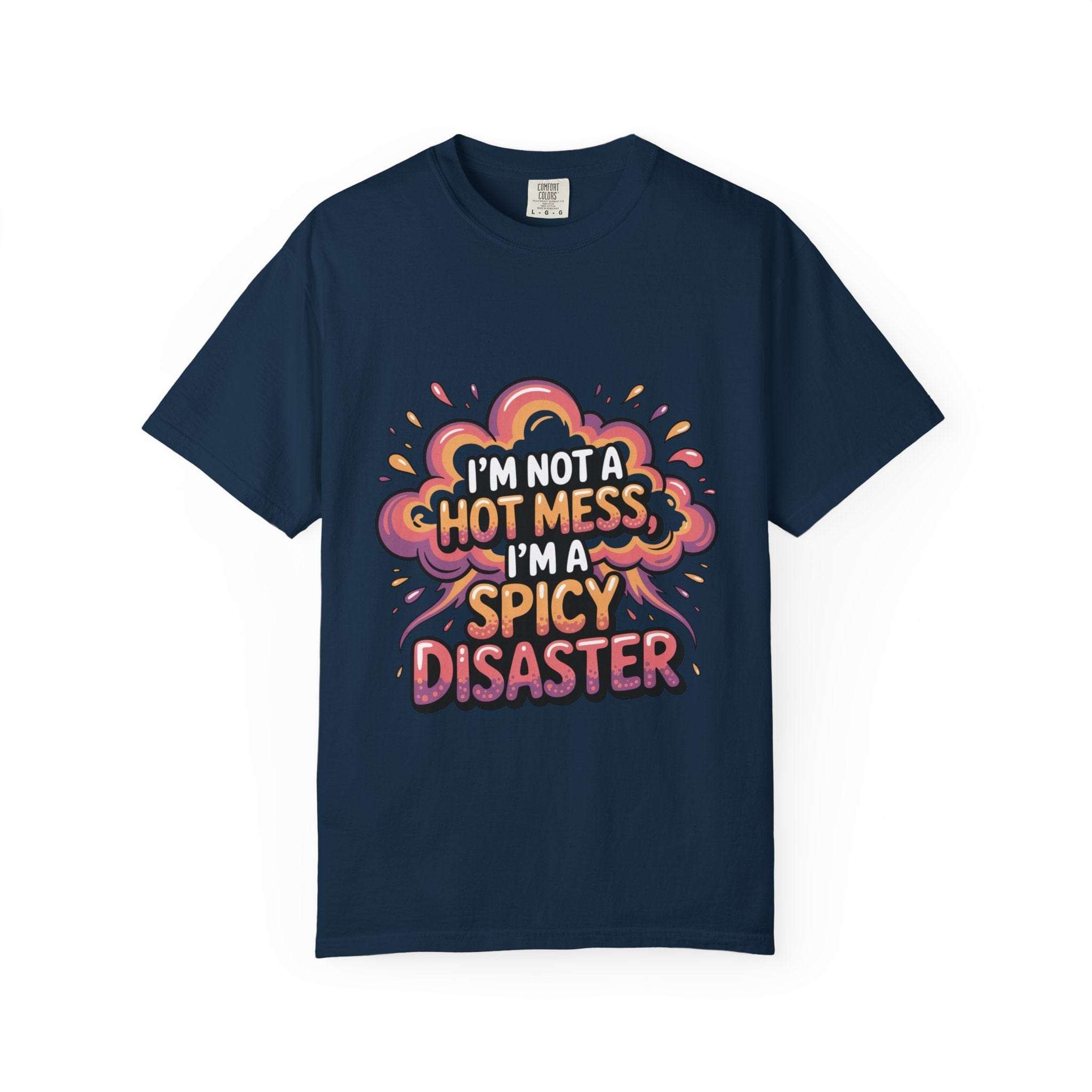 Graphic Tee - Spicy Disaster Unisex Garment-Dyed T-shirt