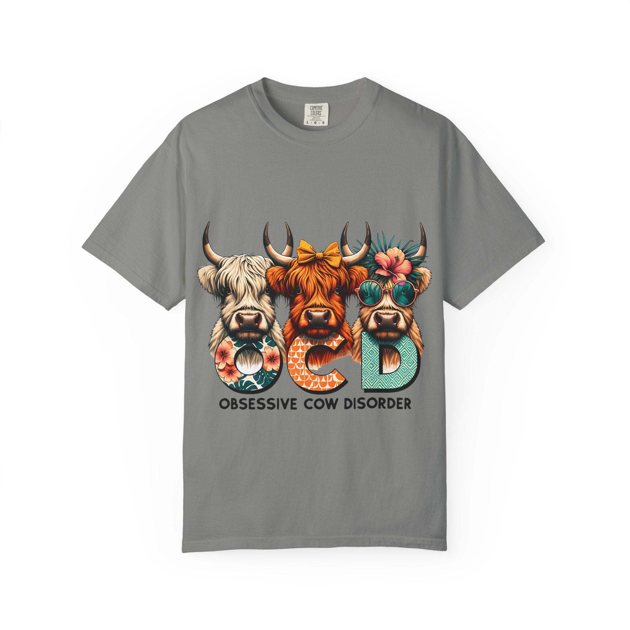 Funny OCD Obsessive Cow Disorder T-shirt