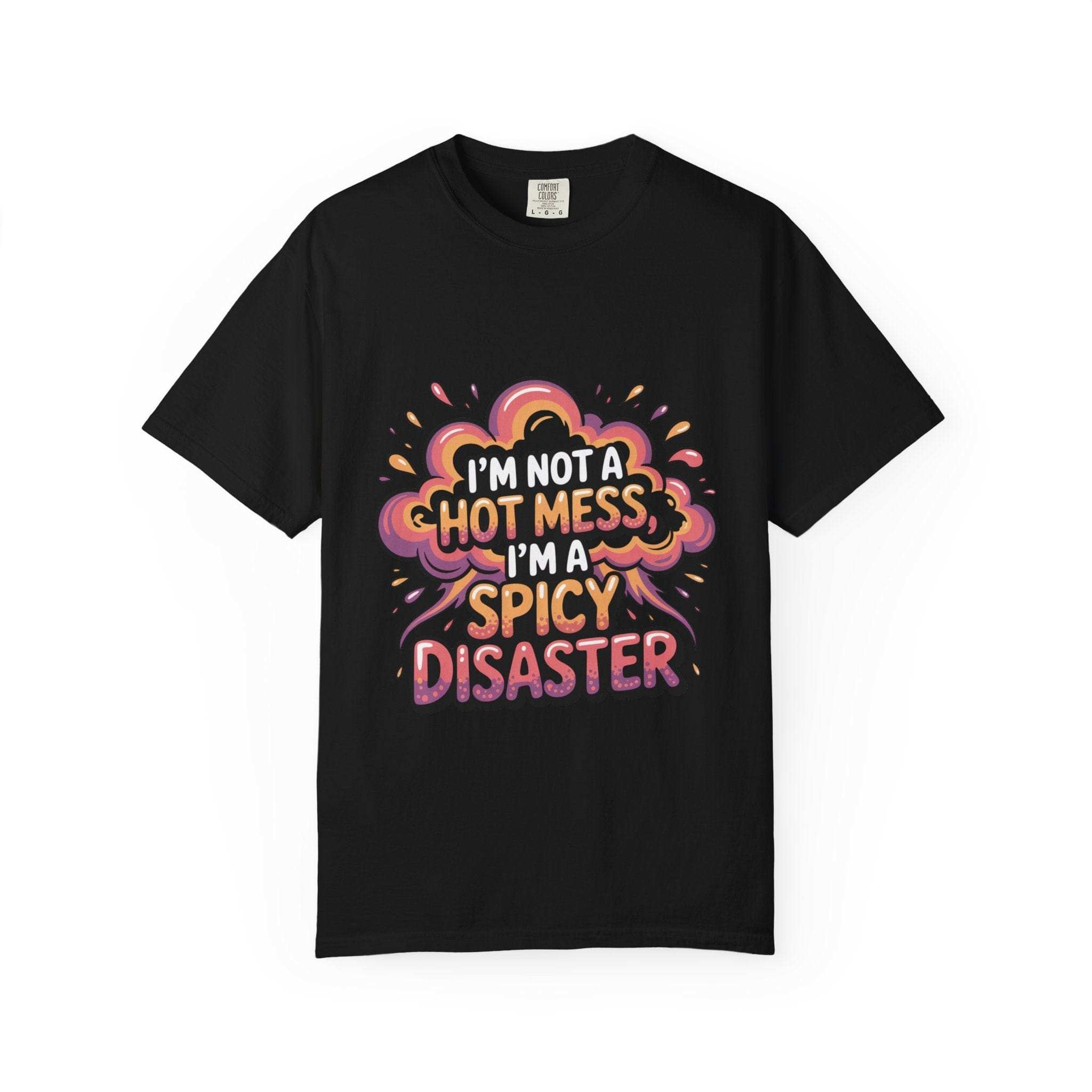Graphic Tee - Spicy Disaster Unisex Garment-Dyed T-shirt