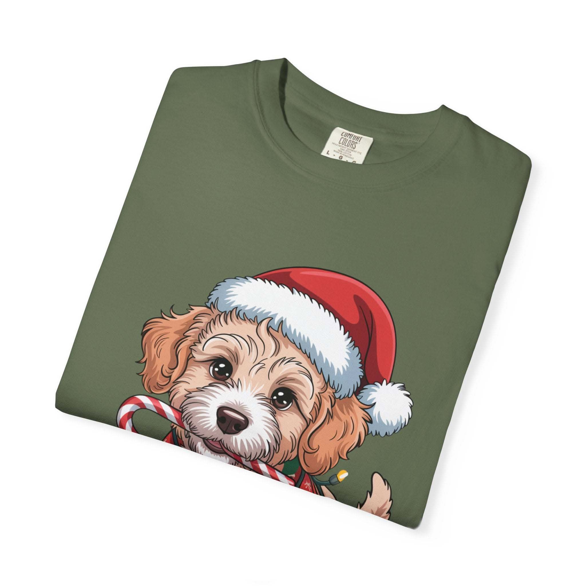 Labradoodle Christmas T-shirt