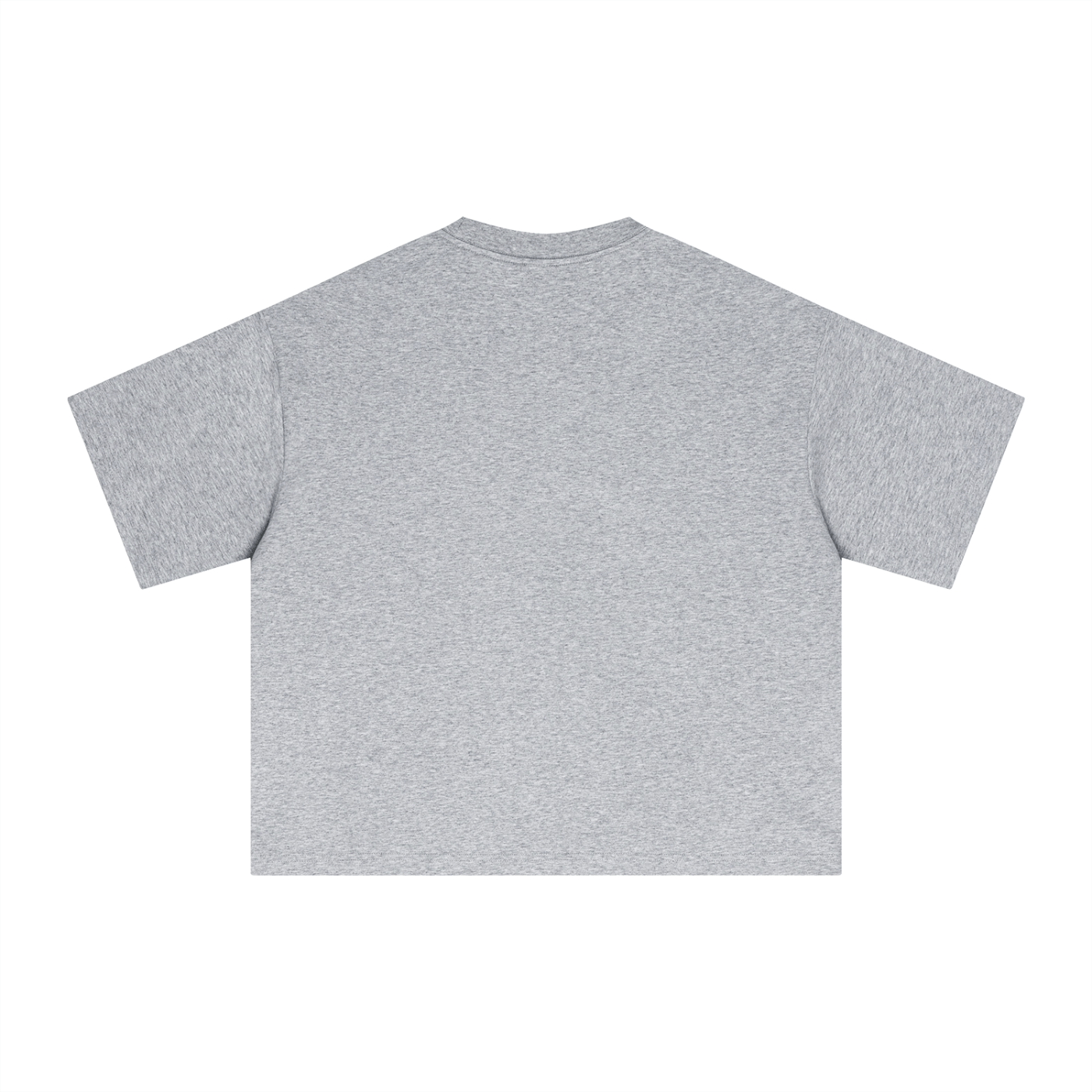 Gray t-shirt on a white background