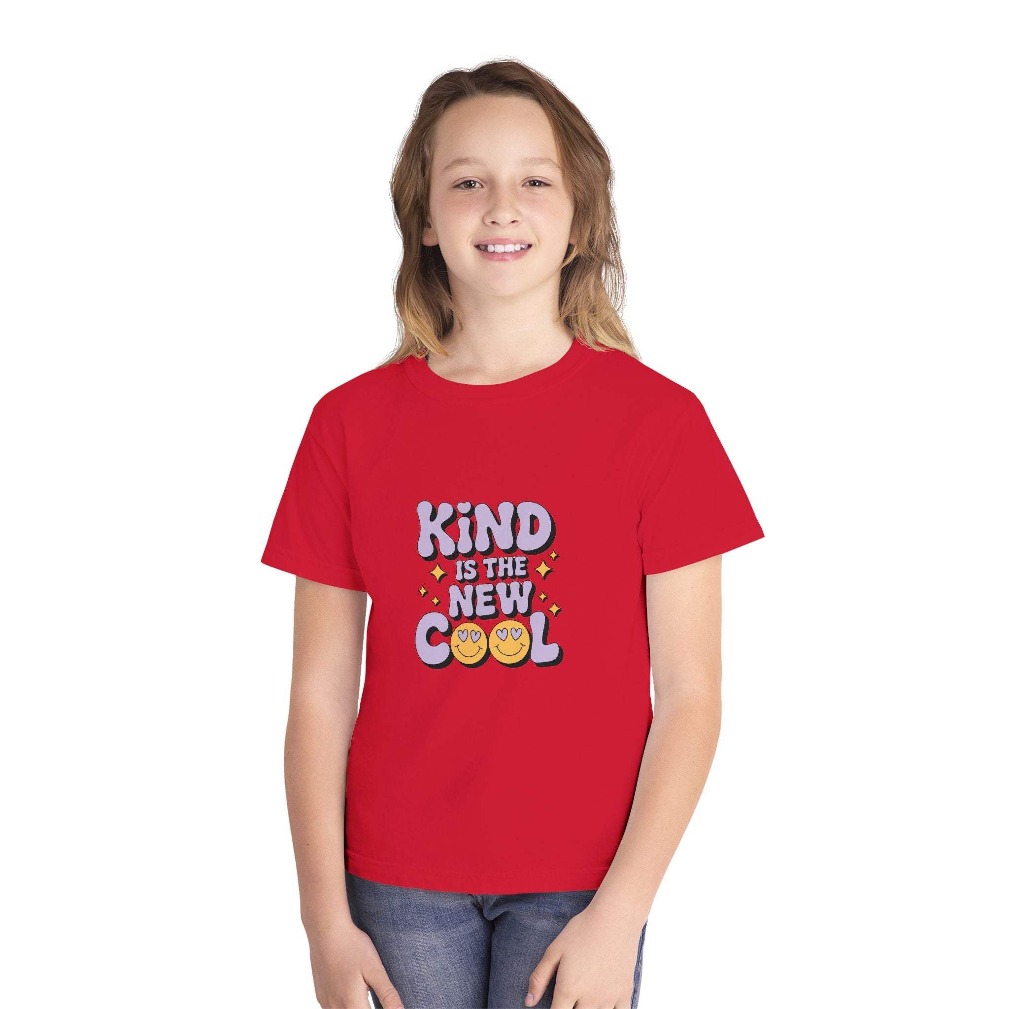 Youth Tee - Kind is the New Cool | Cozy & Comfortable Casual T-Shirt