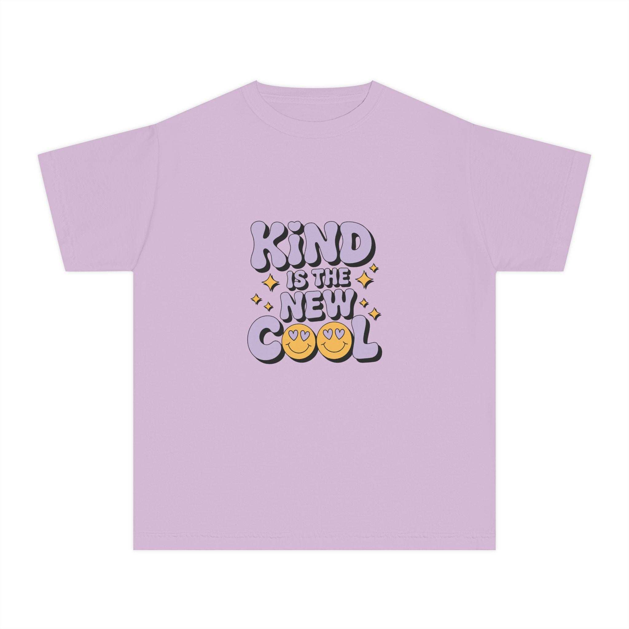 Youth Tee - Kind is the New Cool | Cozy & Comfortable Casual T-Shirt