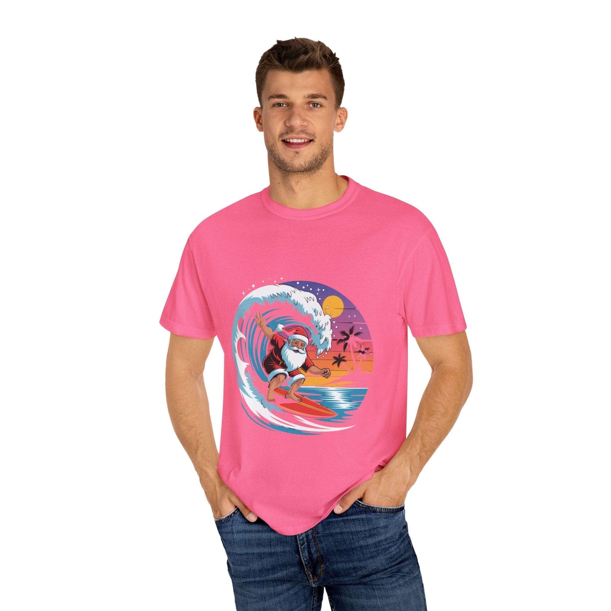 Surfing Santa T-shirt