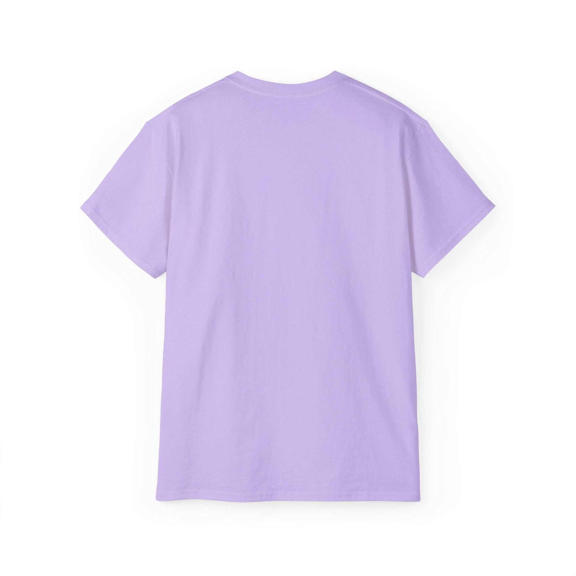 lavender Sparkle Queen T-Shirt with distressed sparkle graphic, casual fashion tee for adults