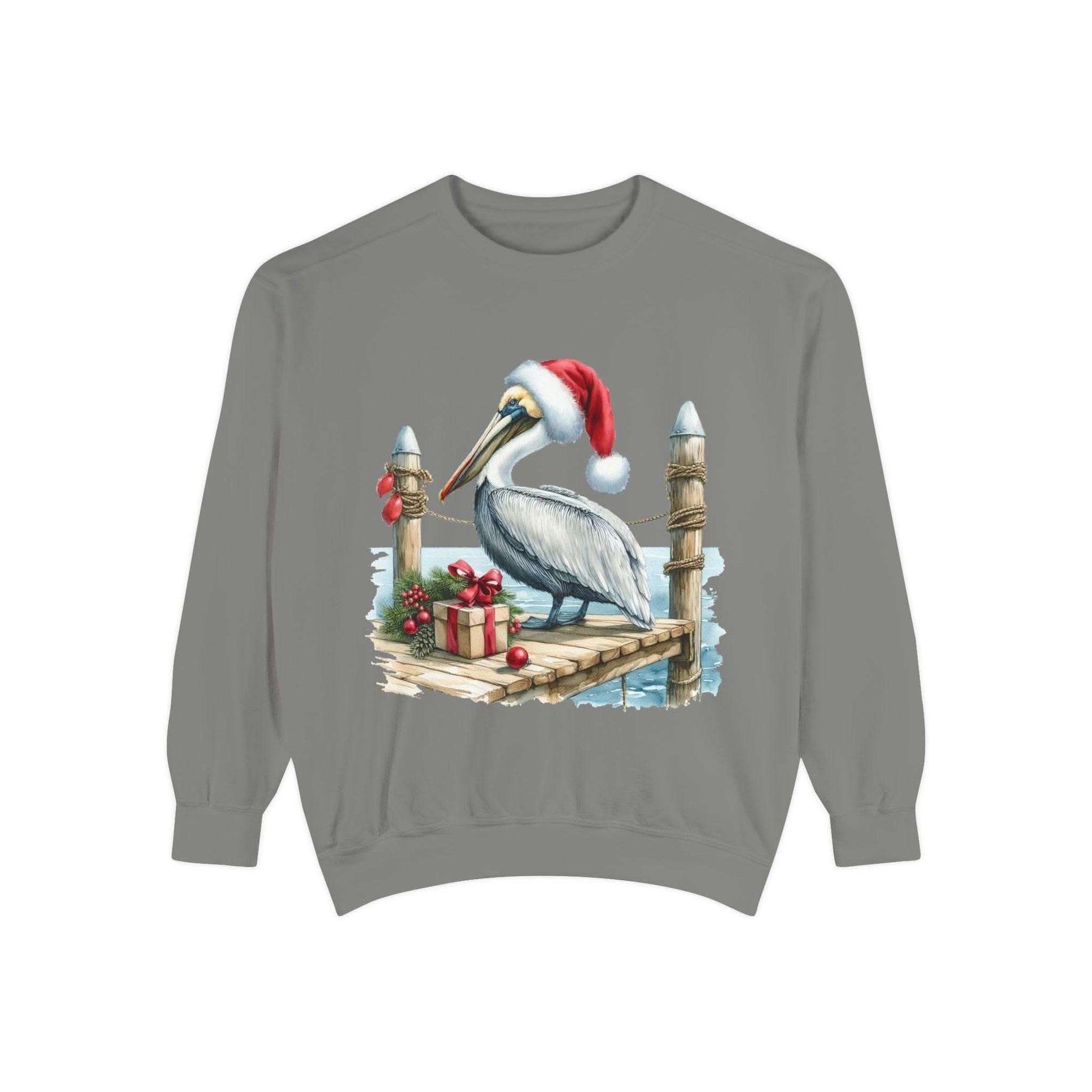 Christmas Pelican Santa Sweatshirt