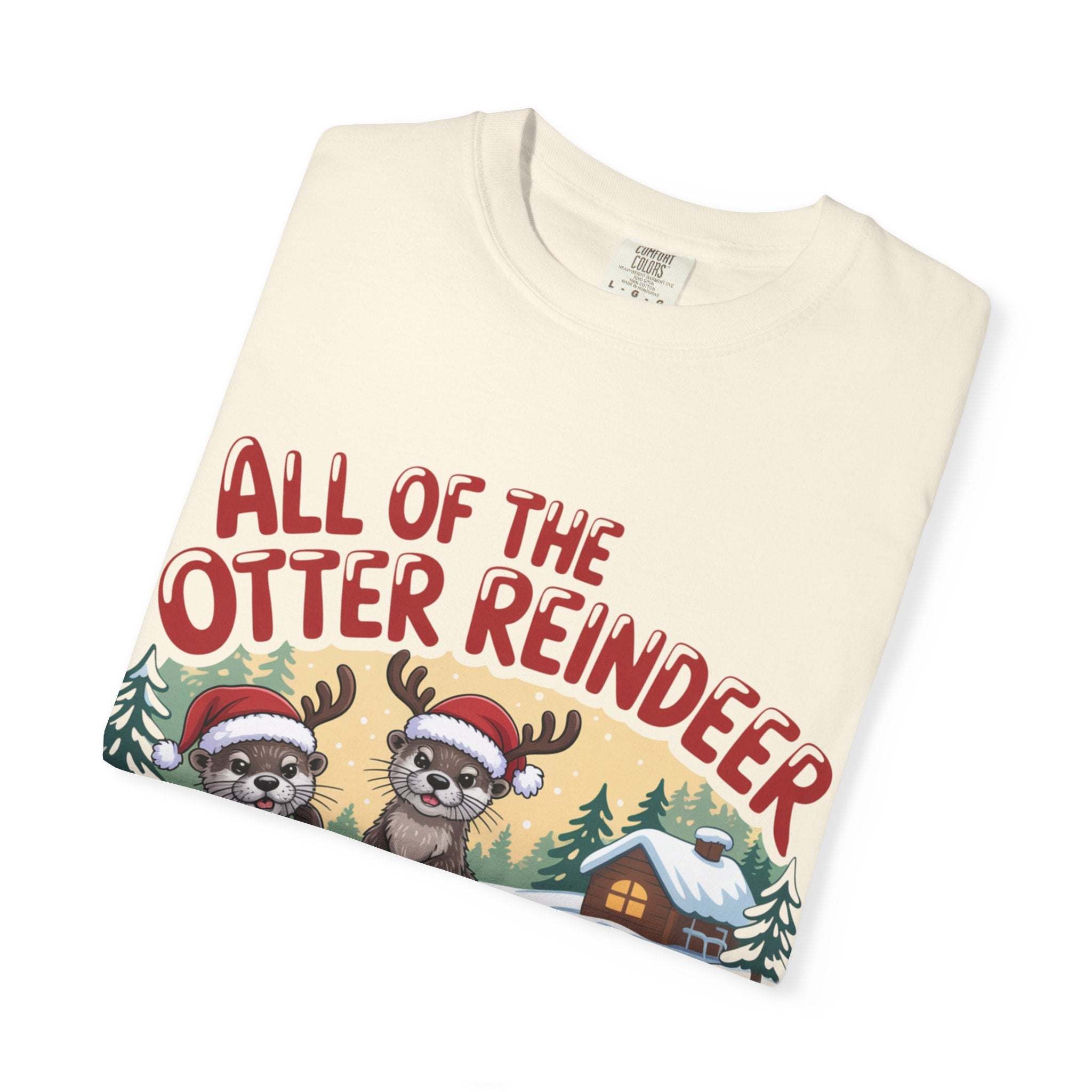 Otter Reindeer Tee