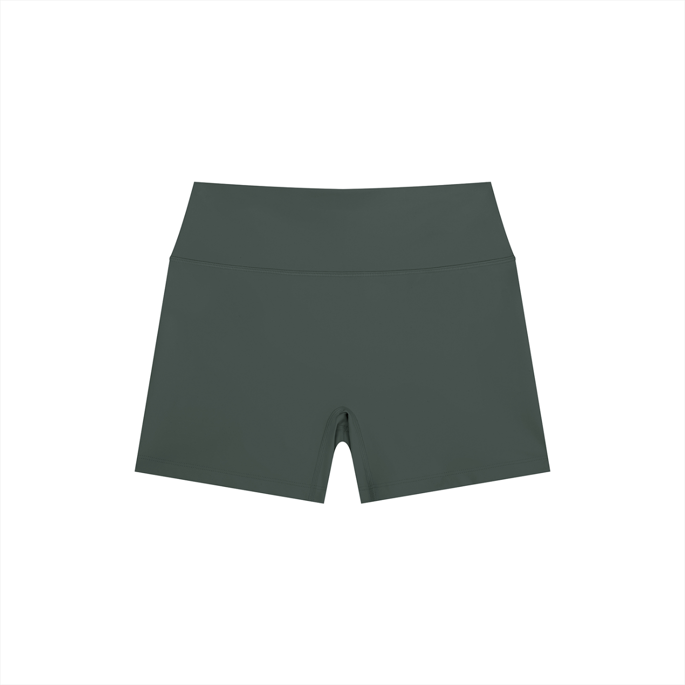 Women’s high rise nylon spandex bodycon yoga shorts for workout and casual wear